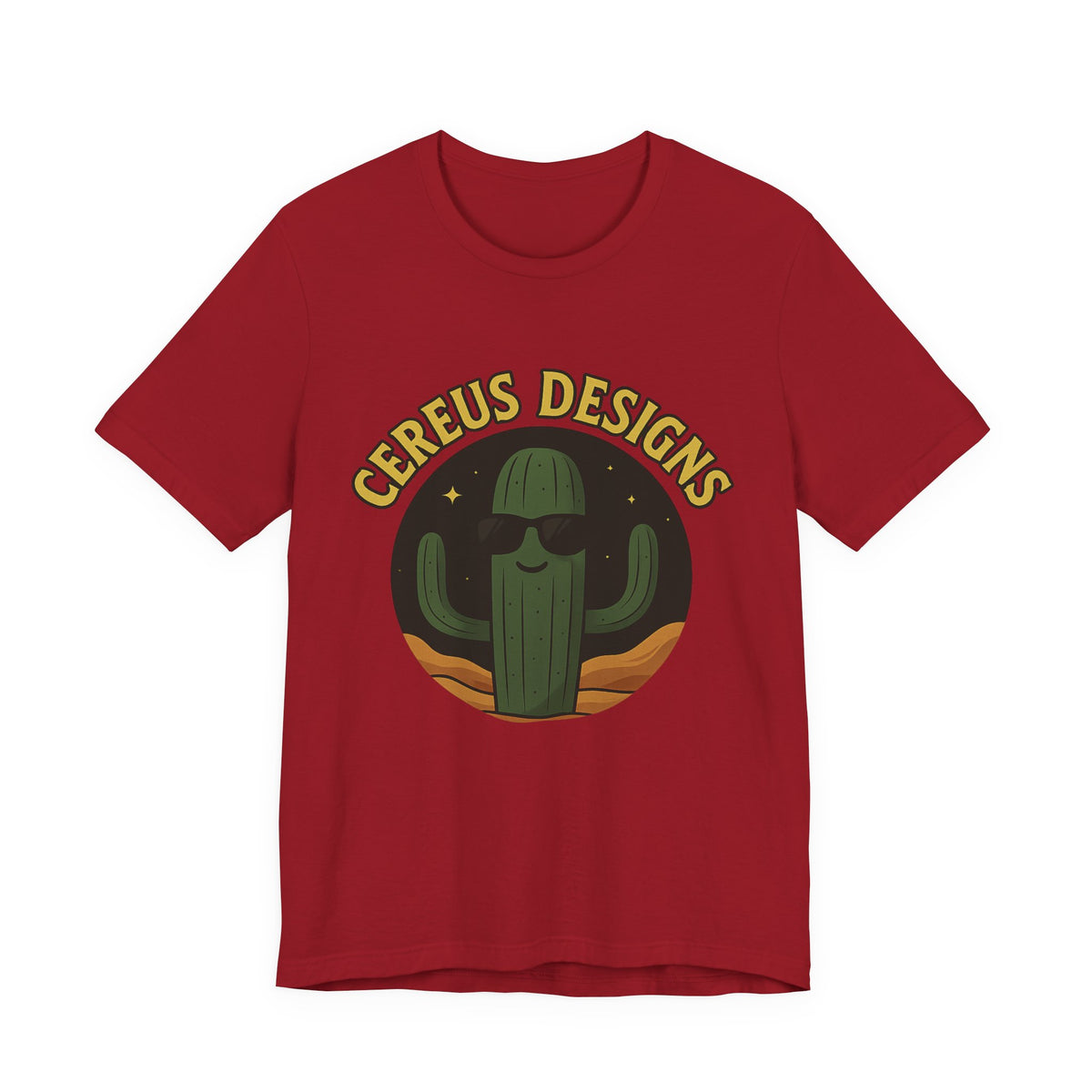 Cactus Vibes Tee - Unisex Jersey Short Sleeve T-Shirt, Let's Get Cereus Shirt, Cactus Lover Gift, Summer Fashion, Fun Graphic Tee