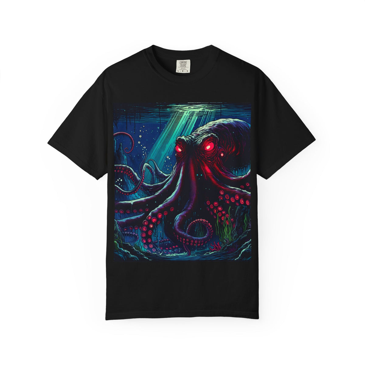 Vibrant Octopus Graphic T-Shirt