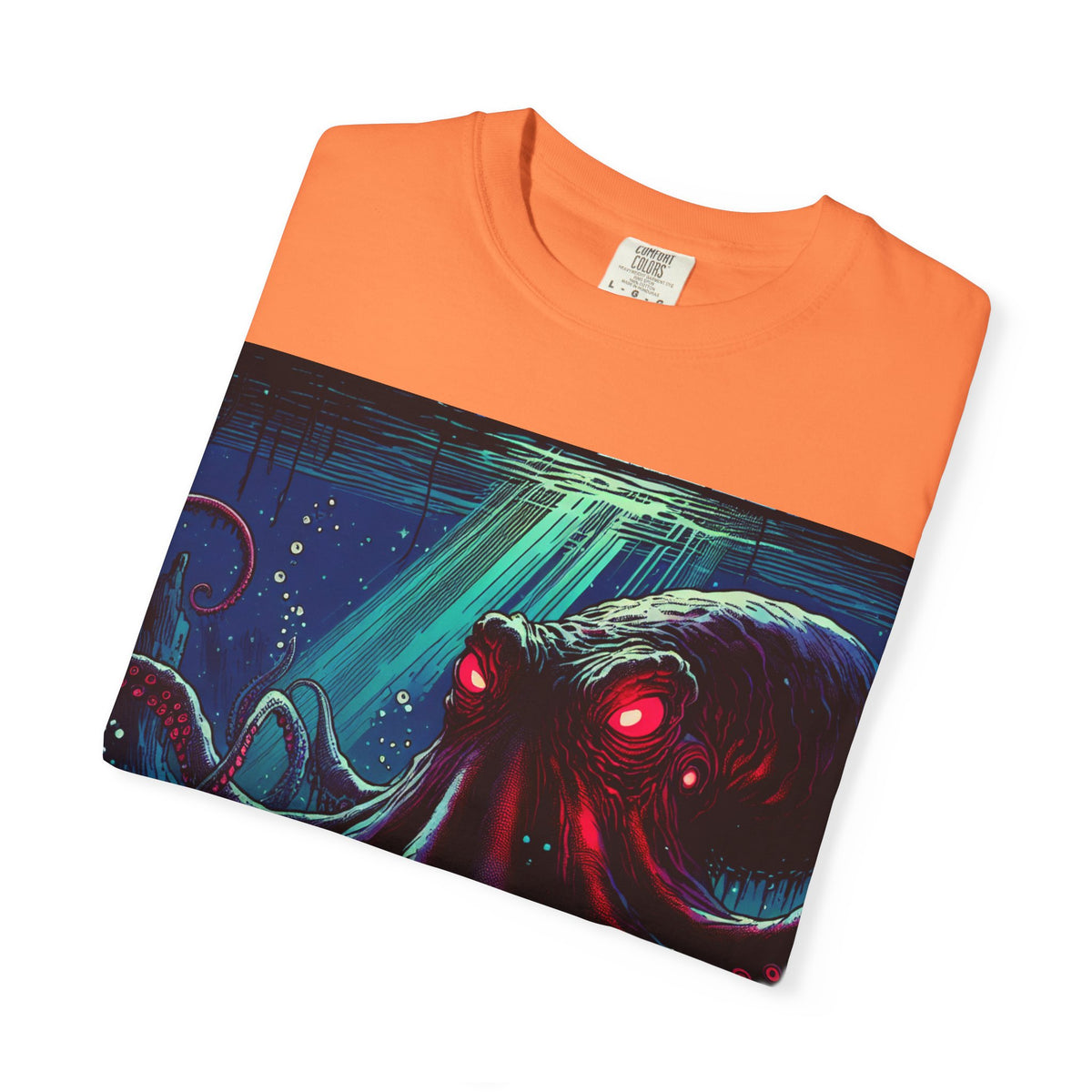 Vibrant Octopus Graphic T-Shirt