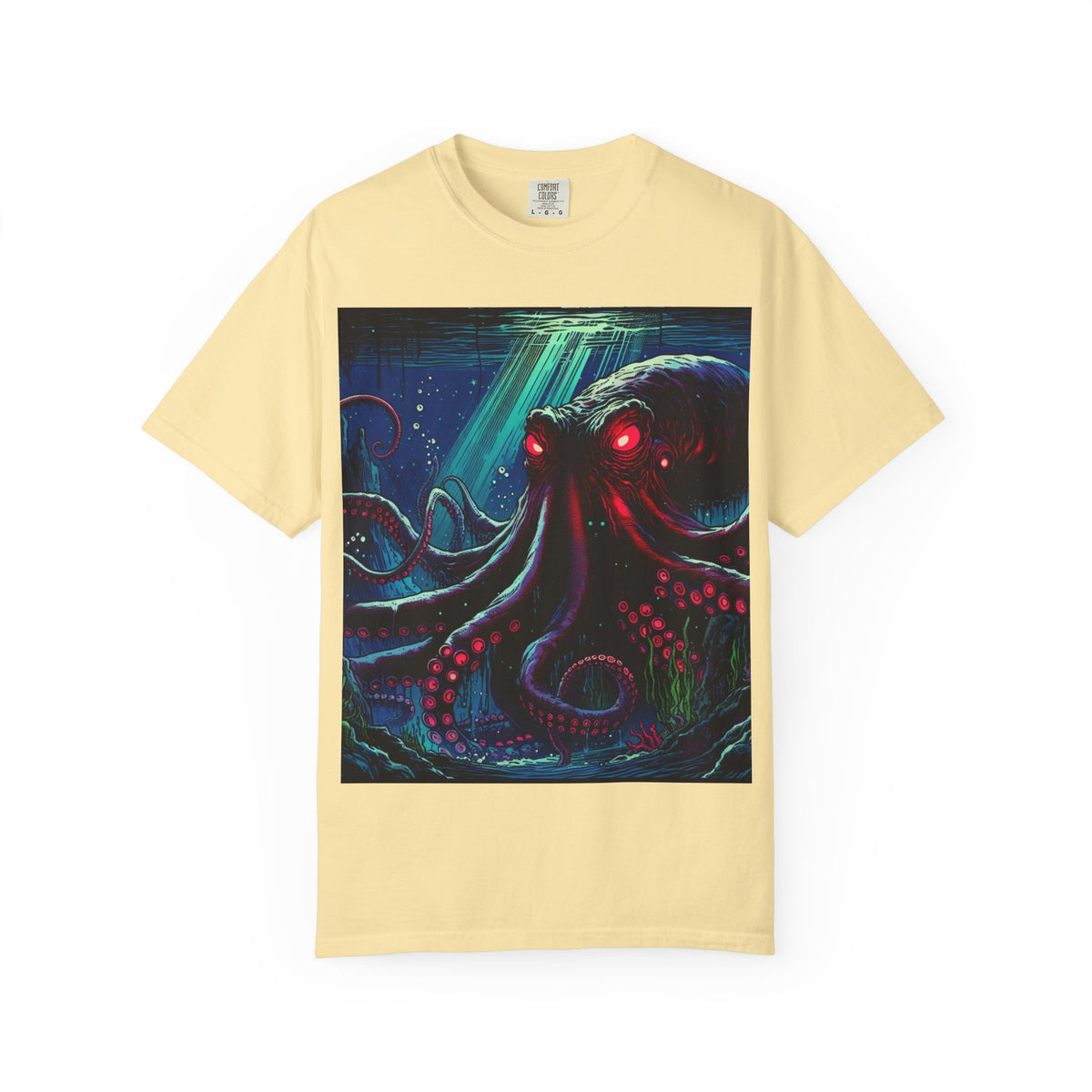 Vibrant Octopus Graphic T-Shirt
