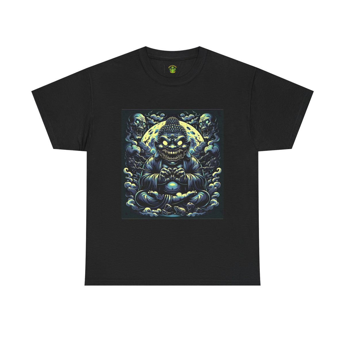 Mystical Buddha Tee, Spiritual Shirt, Meditation Apparel, Graphic T-Shirt, Unique Gift Idea