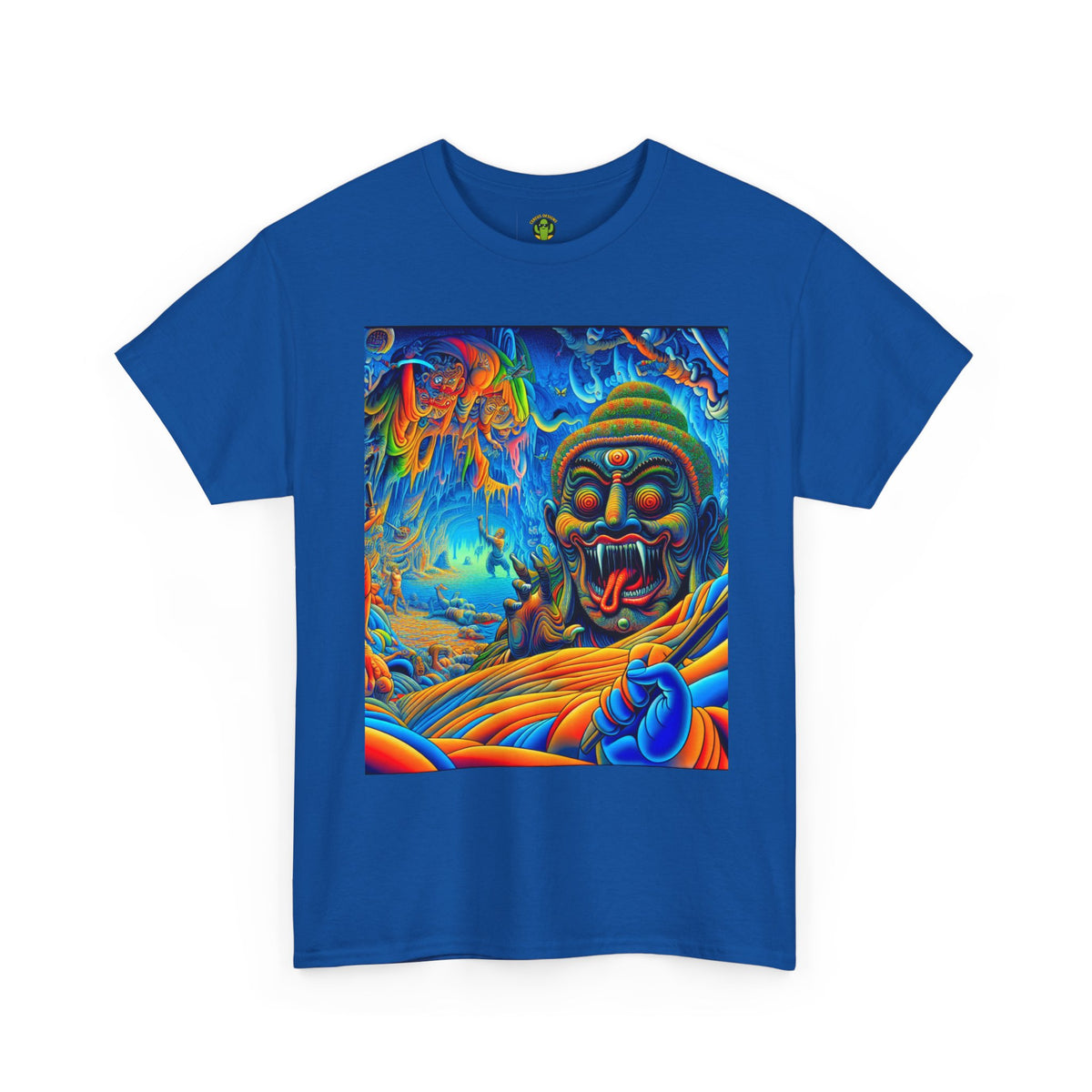 Vibrant Graphic Tee with Unique Art, Casual Wear, Gift for Art Lovers