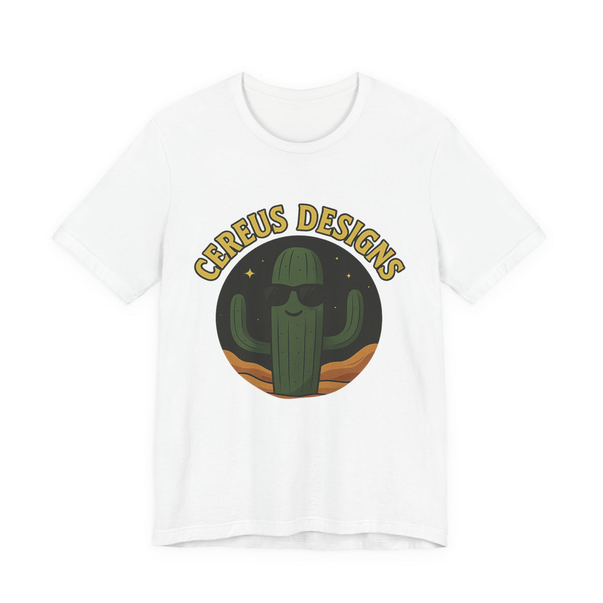Cactus Vibes Tee - Unisex Jersey Short Sleeve T-Shirt, Let's Get Cereus Shirt, Cactus Lover Gift, Summer Fashion, Fun Graphic Tee