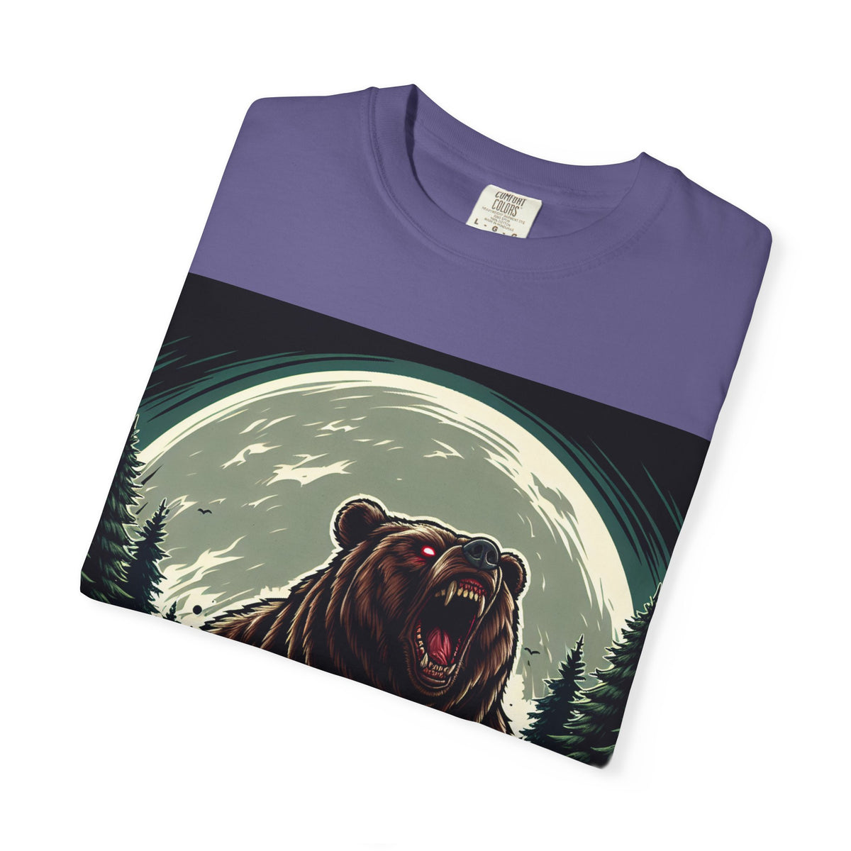 Unisex Bear Graphic T-shirt - Nature Lover's Shirt for Outdoor Adventures