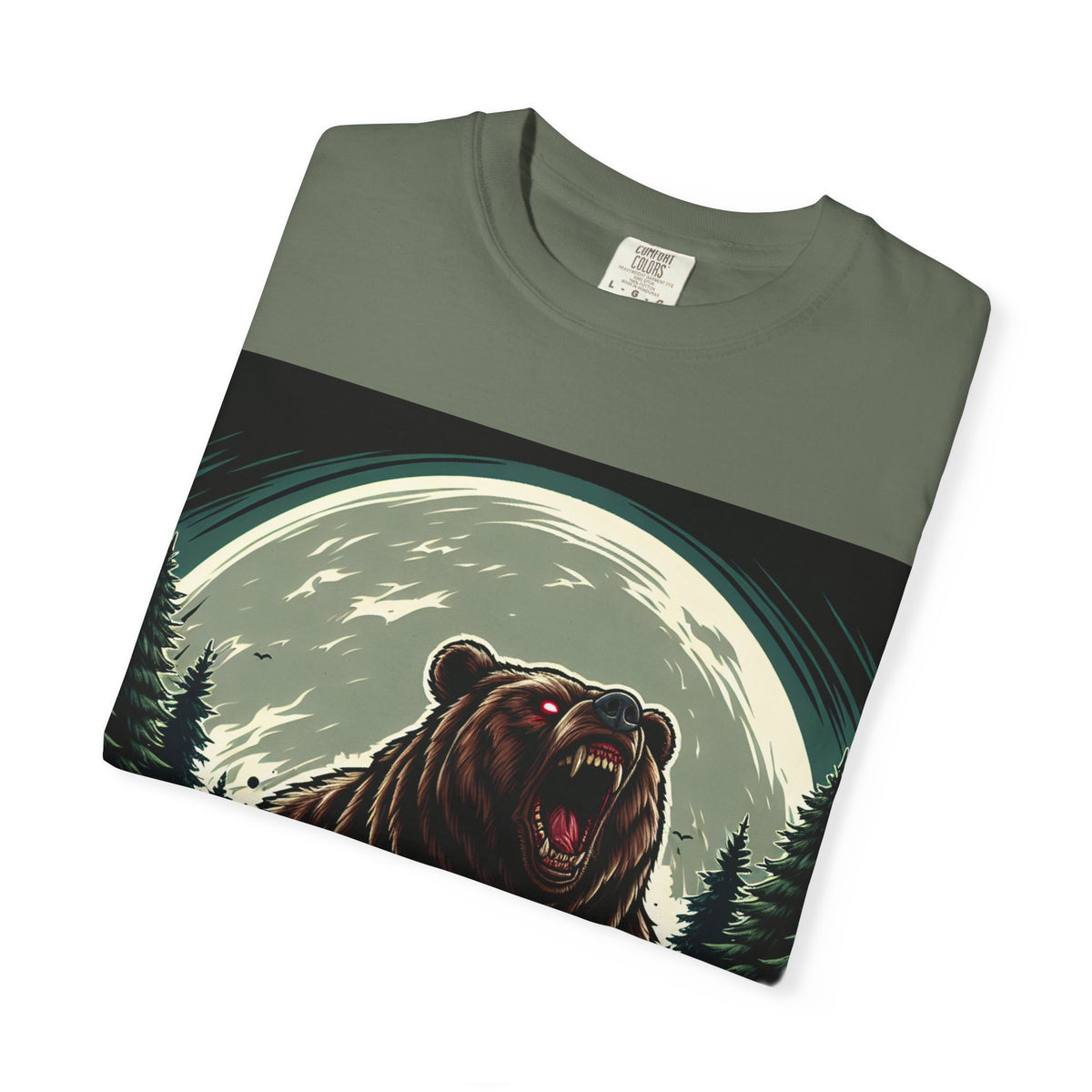 Unisex Bear Graphic T-shirt - Nature Lover's Shirt for Outdoor Adventures