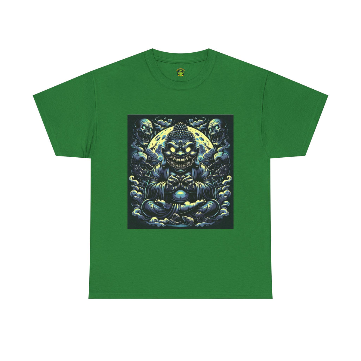 Mystical Buddha Tee, Spiritual Shirt, Meditation Apparel, Graphic T-Shirt, Unique Gift Idea