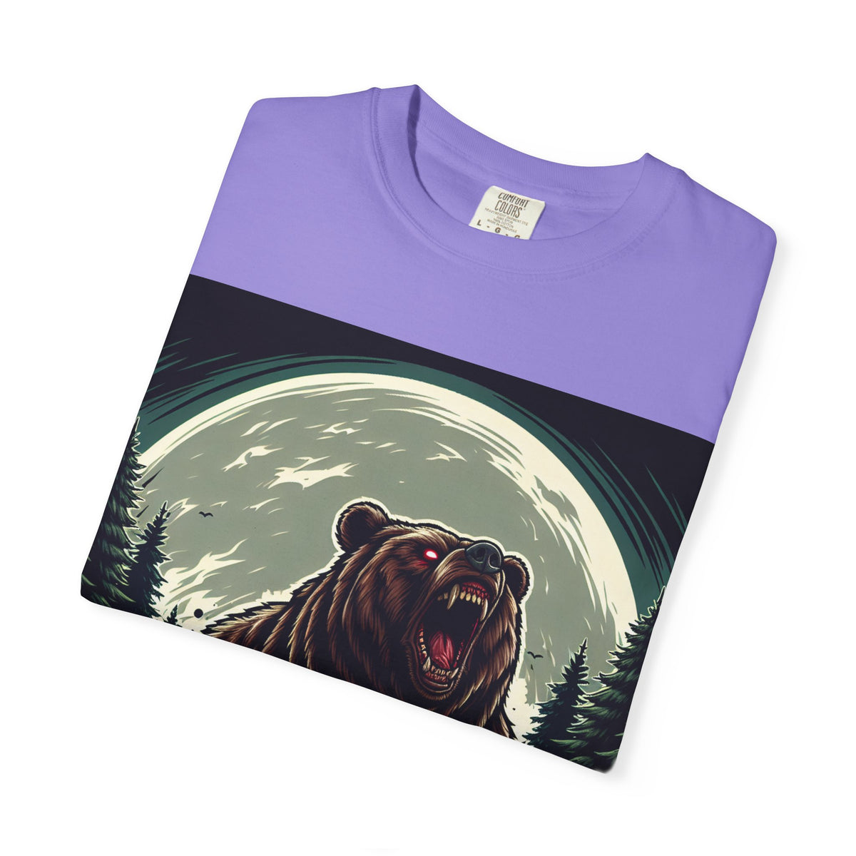 Unisex Bear Graphic T-shirt - Nature Lover's Shirt for Outdoor Adventures