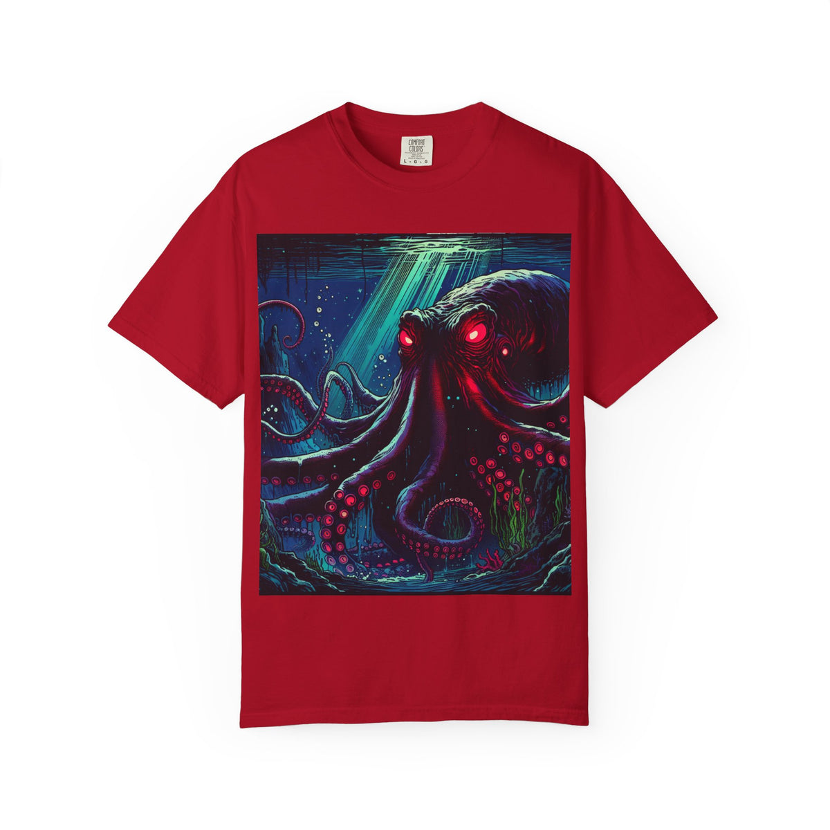 Vibrant Octopus Graphic T-Shirt