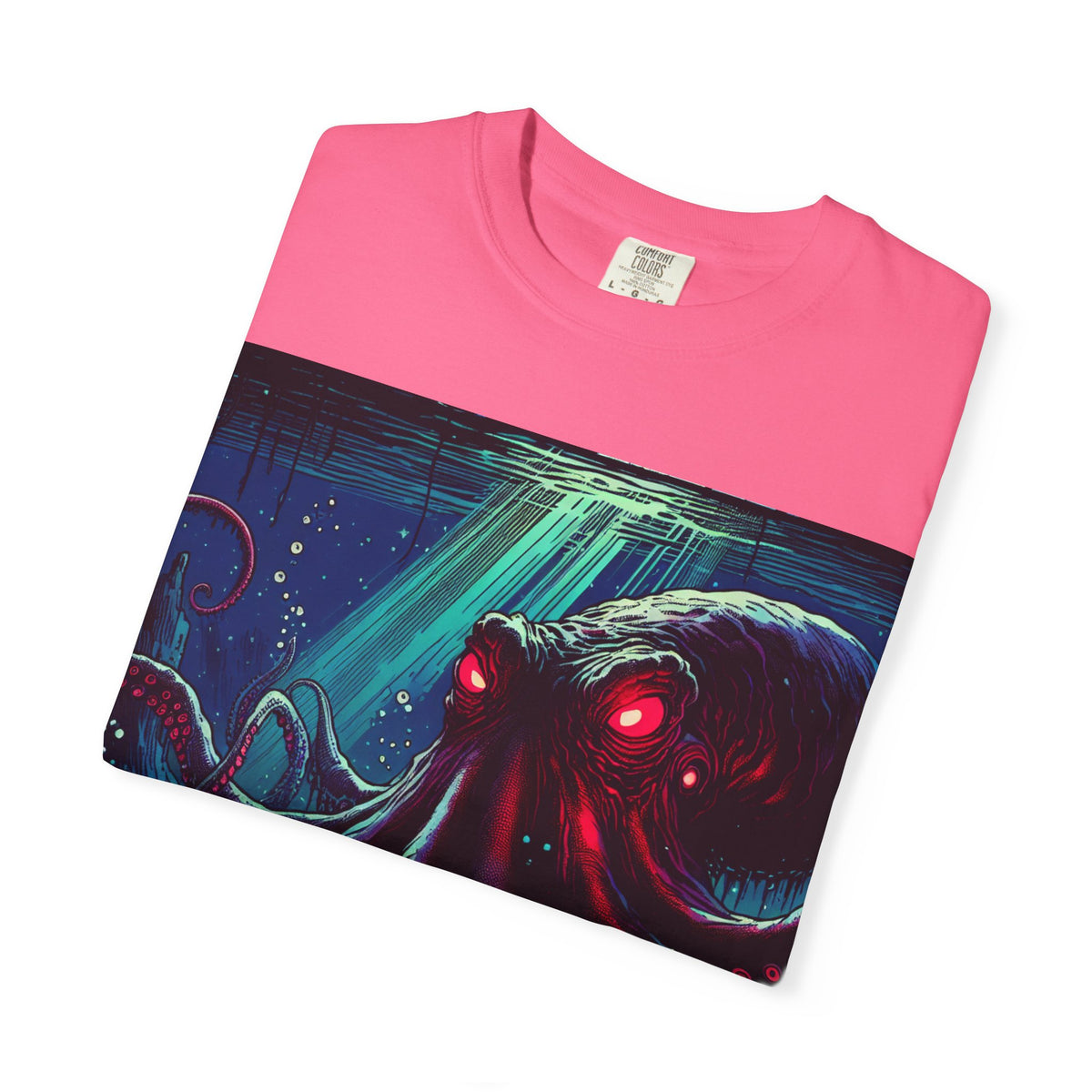 Vibrant Octopus Graphic T-Shirt