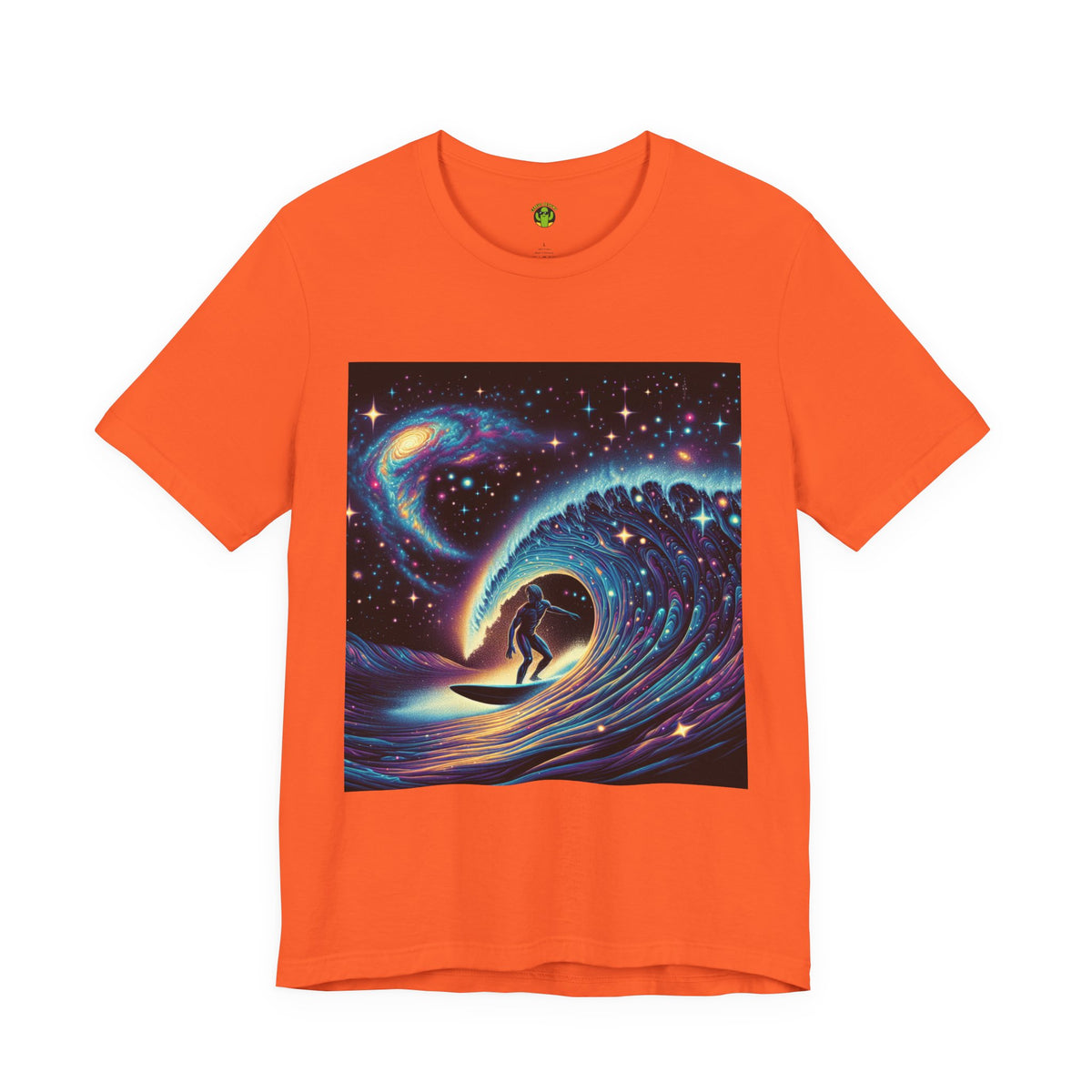 Cosmic Wave Tee Graphic Tee, Galaxy Art T-Shirt