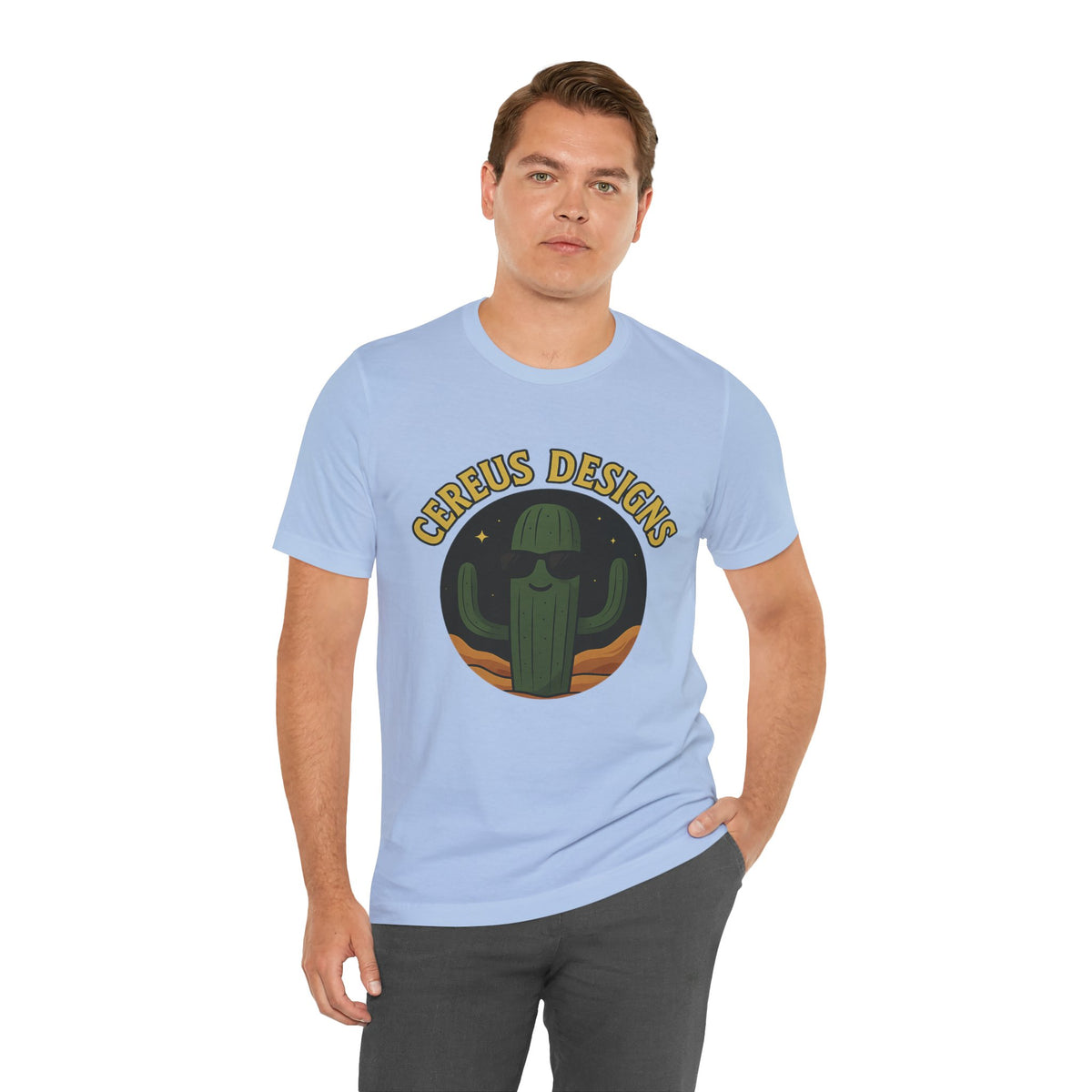 Cactus Vibes Tee - Unisex Jersey Short Sleeve T-Shirt, Let's Get Cereus Shirt, Cactus Lover Gift, Summer Fashion, Fun Graphic Tee