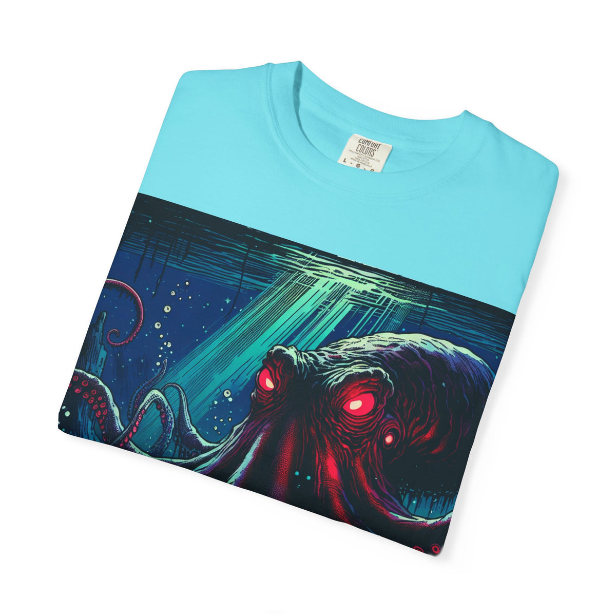 Vibrant Octopus Graphic T-Shirt