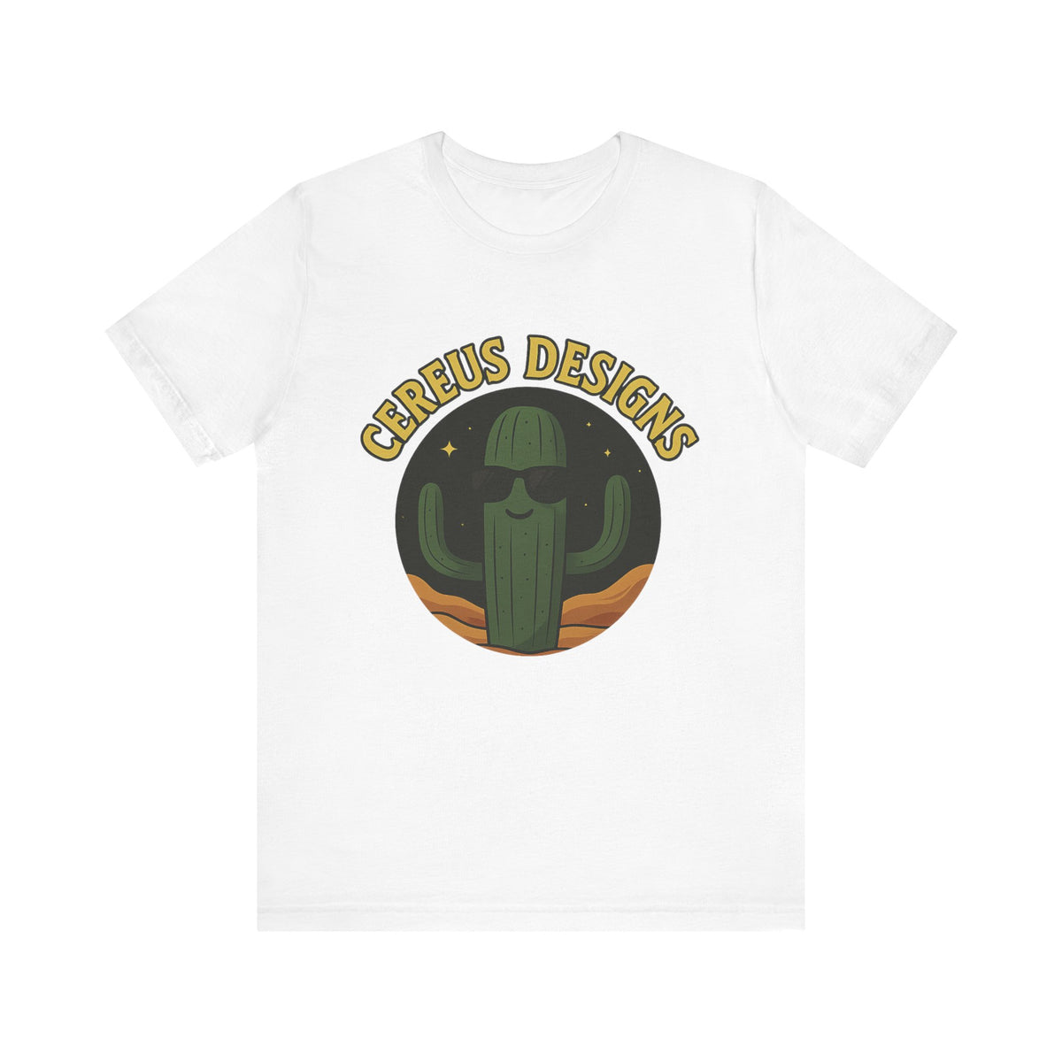 Cactus Vibes Tee - Unisex Jersey Short Sleeve T-Shirt, Let's Get Cereus Shirt, Cactus Lover Gift, Summer Fashion, Fun Graphic Tee
