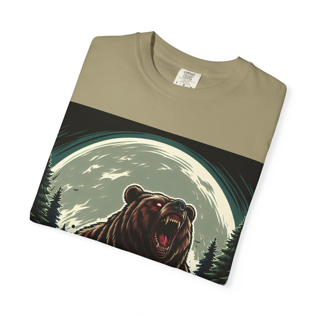 Unisex Bear Graphic T-shirt - Nature Lover's Shirt for Outdoor Adventures