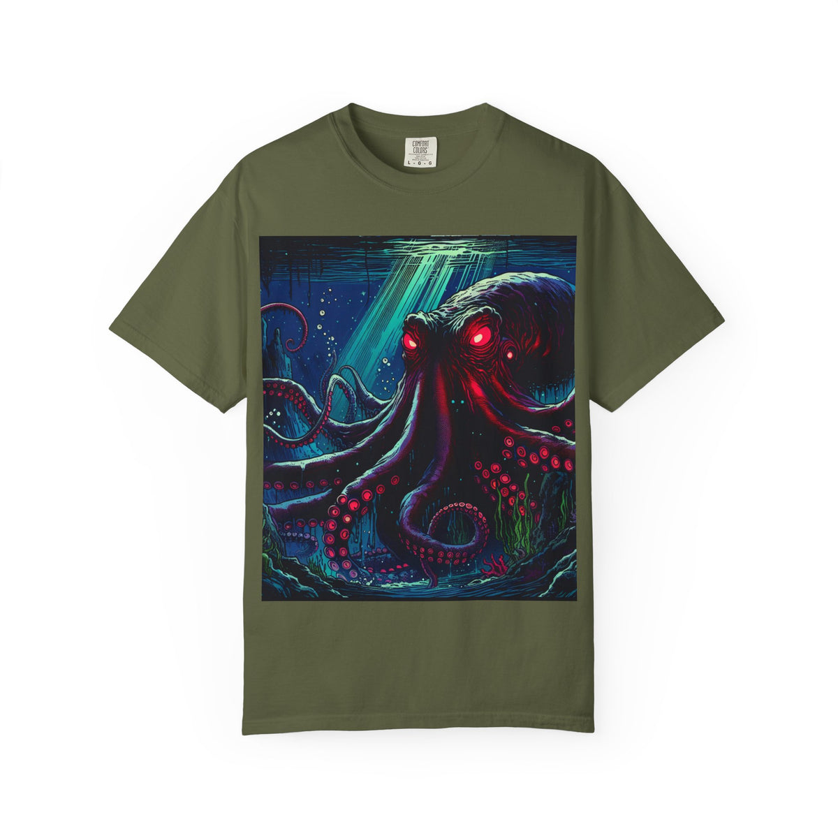 Vibrant Octopus Graphic T-Shirt