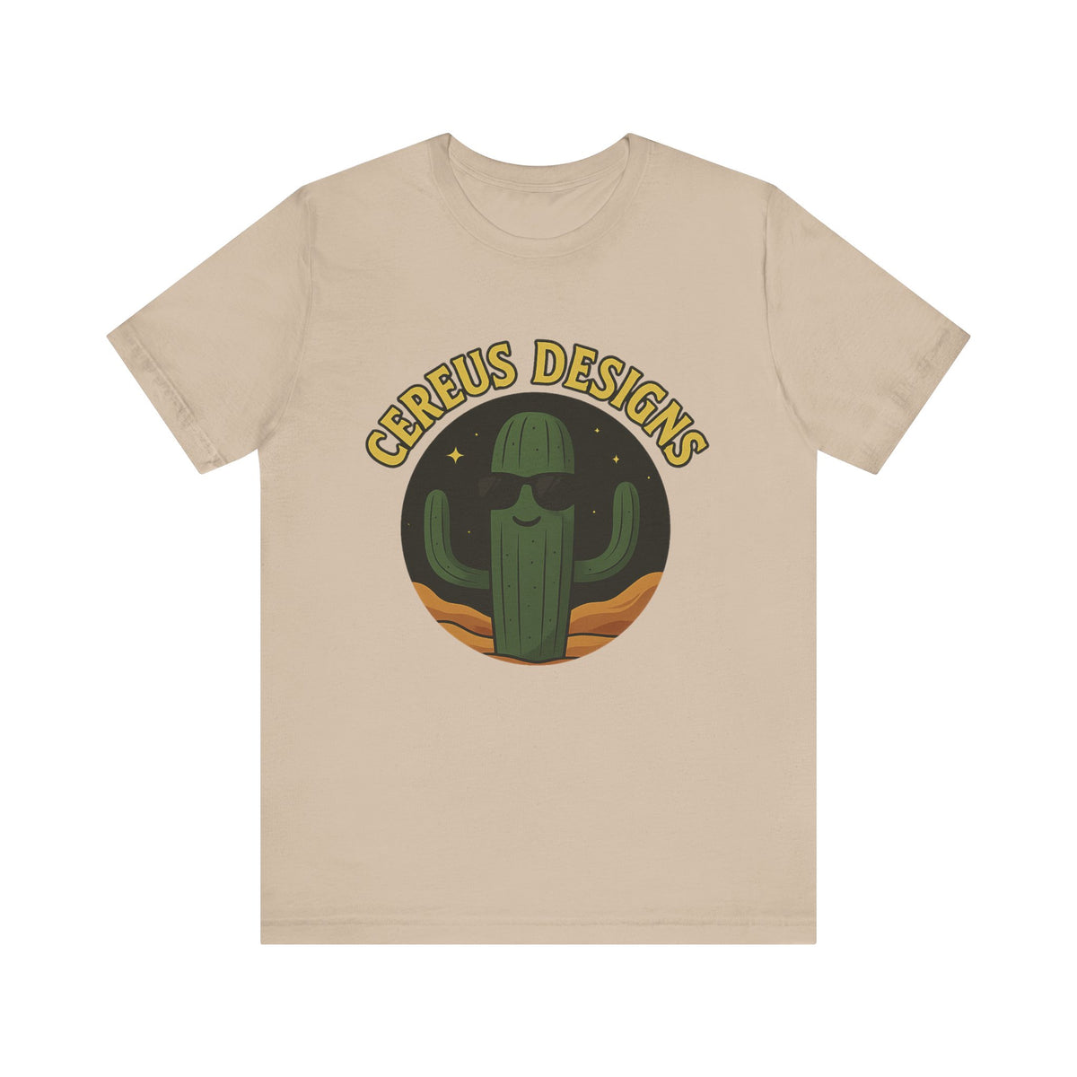 Cactus Vibes Tee - Unisex Jersey Short Sleeve T-Shirt, Let's Get Cereus Shirt, Cactus Lover Gift, Summer Fashion, Fun Graphic Tee