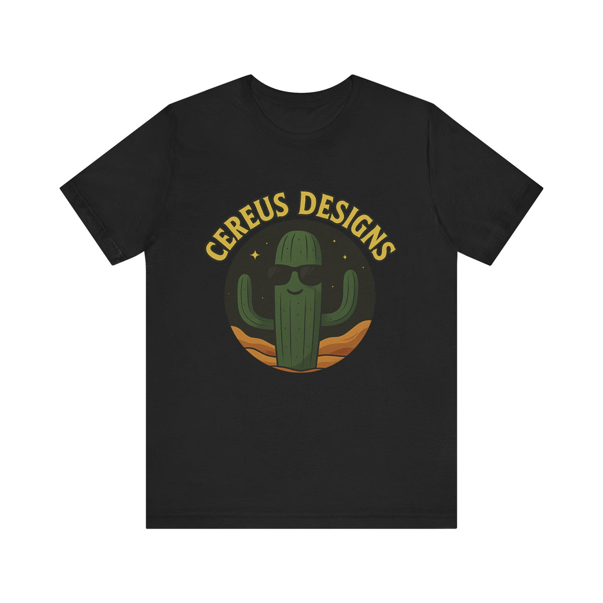 Cactus Vibes Tee - Unisex Jersey Short Sleeve T-Shirt, Let's Get Cereus Shirt, Cactus Lover Gift, Summer Fashion, Fun Graphic Tee