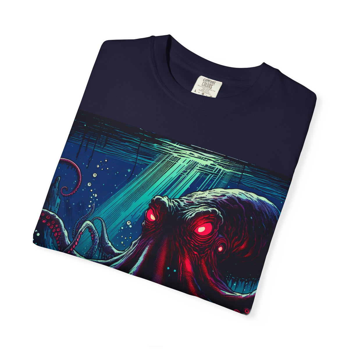 Vibrant Octopus Graphic T-Shirt