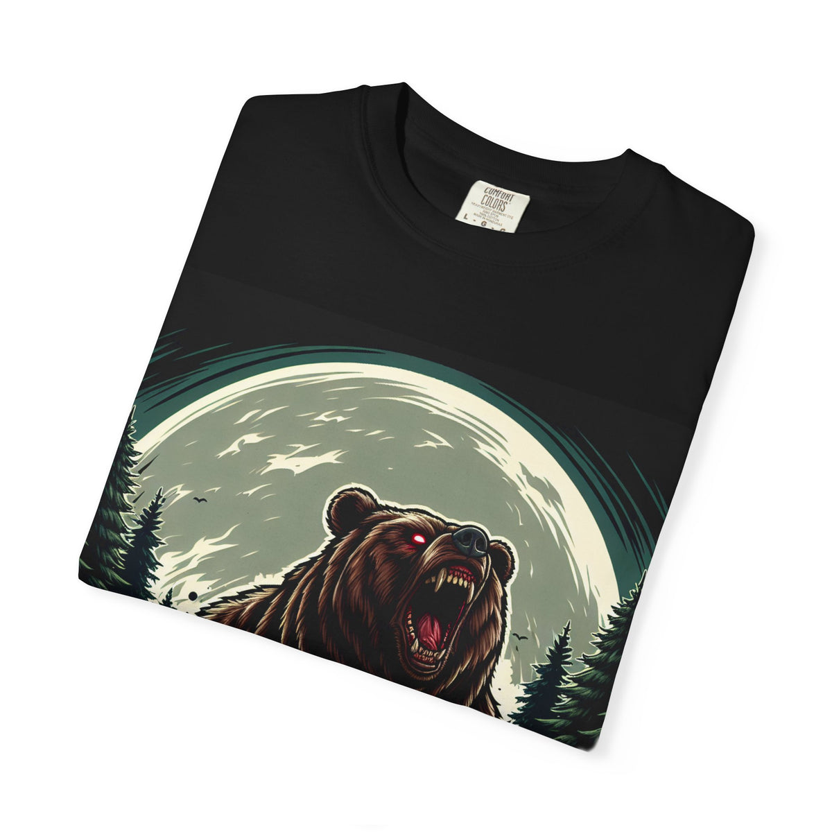 Unisex Bear Graphic T-shirt - Nature Lover's Shirt for Outdoor Adventures
