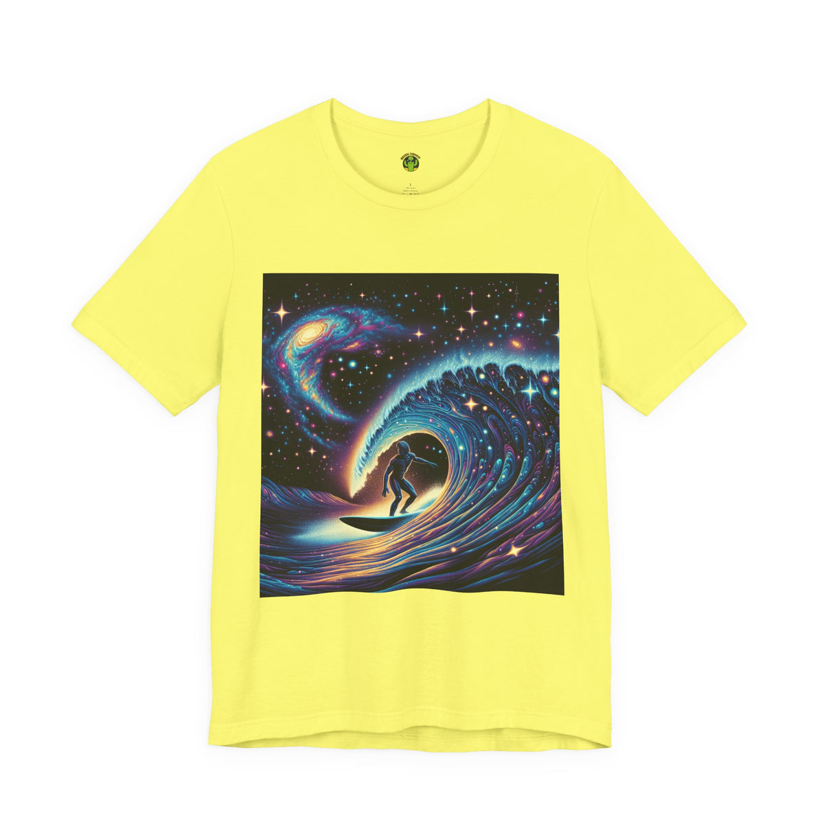 Cosmic Wave Tee Graphic Tee, Galaxy Art T-Shirt