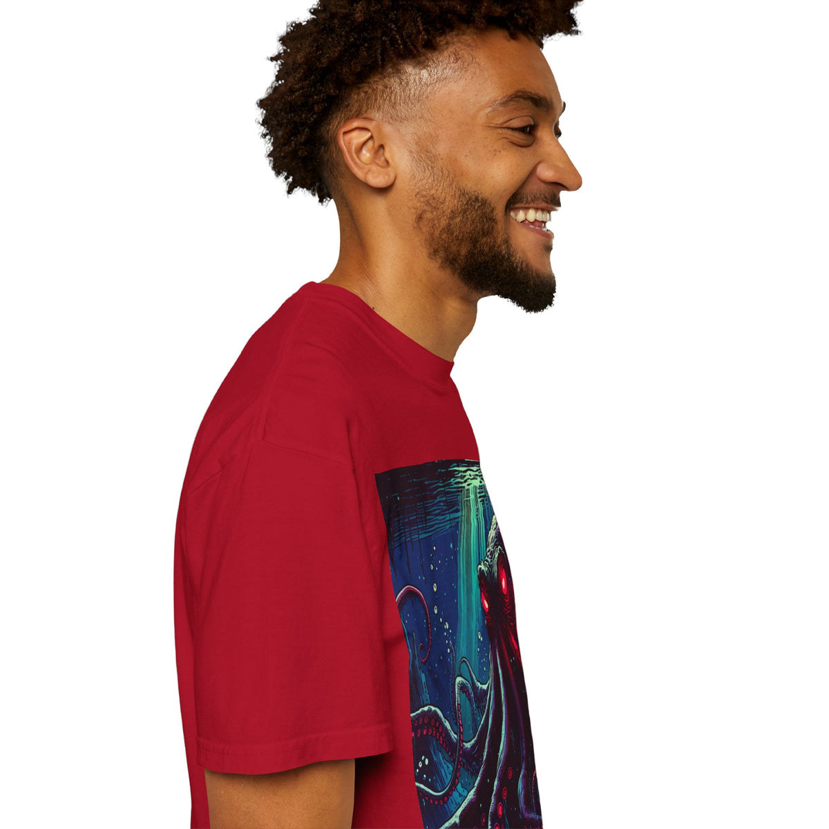 Vibrant Octopus Graphic T-Shirt