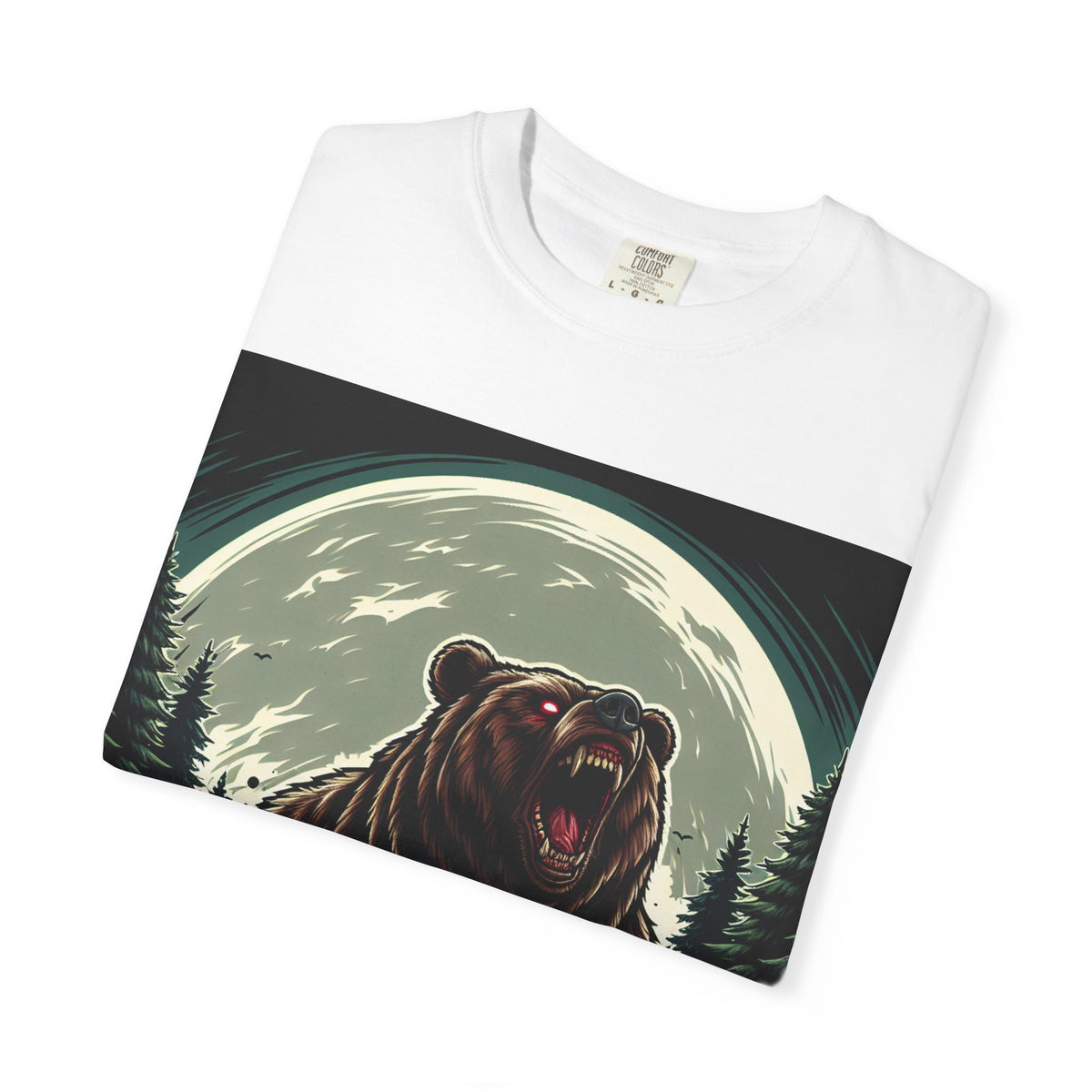 Unisex Bear Graphic T-shirt - Nature Lover's Shirt for Outdoor Adventures