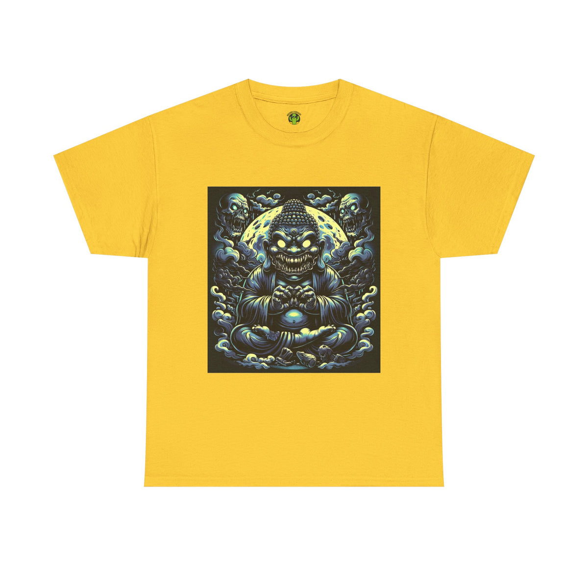 Mystical Buddha Tee, Spiritual Shirt, Meditation Apparel, Graphic T-Shirt, Unique Gift Idea