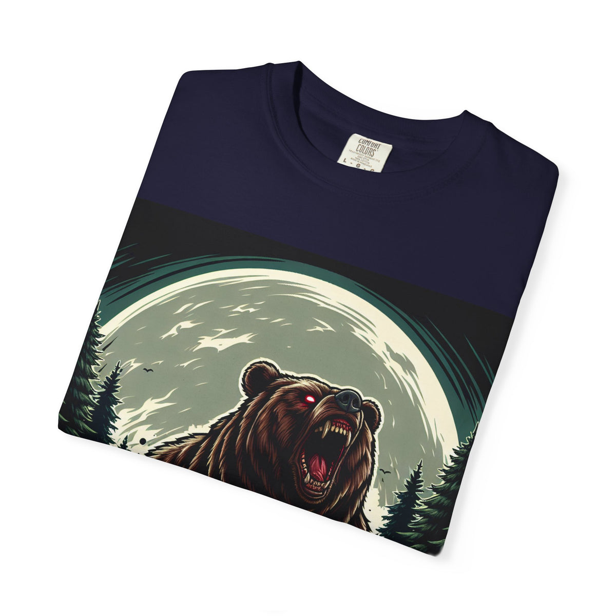 Unisex Bear Graphic T-shirt - Nature Lover's Shirt for Outdoor Adventures