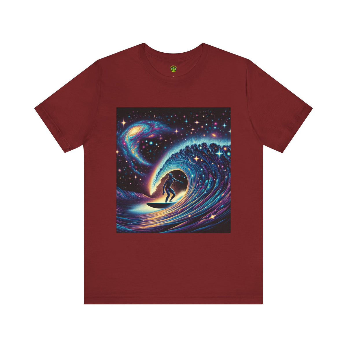 Cosmic Wave Tee Graphic Tee, Galaxy Art T-Shirt