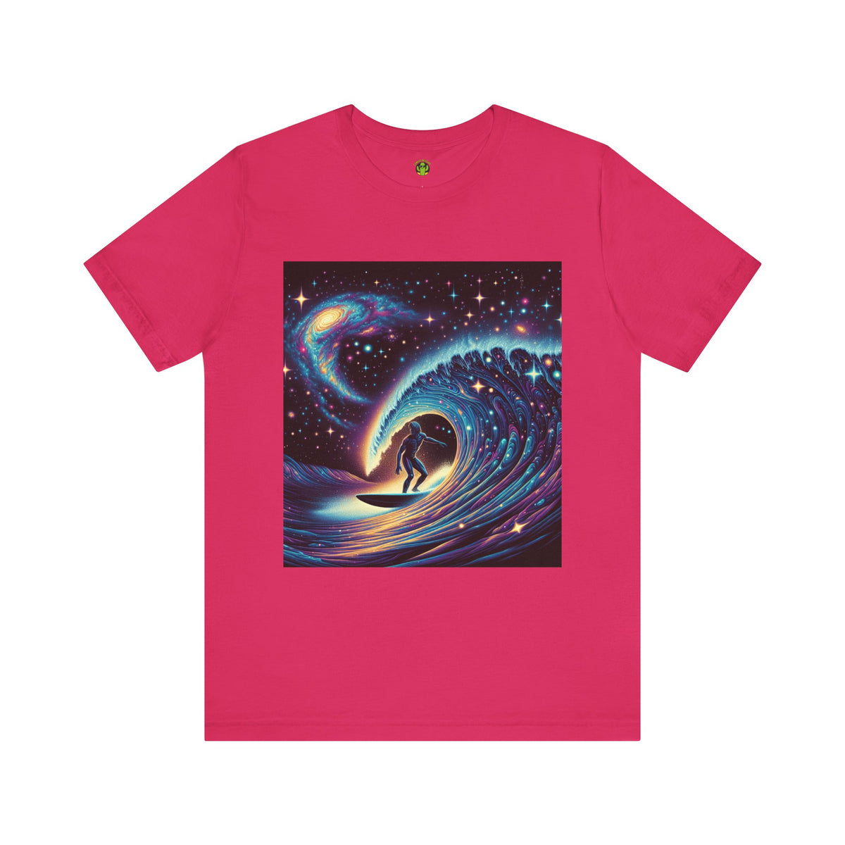 Cosmic Wave Tee Graphic Tee, Galaxy Art T-Shirt