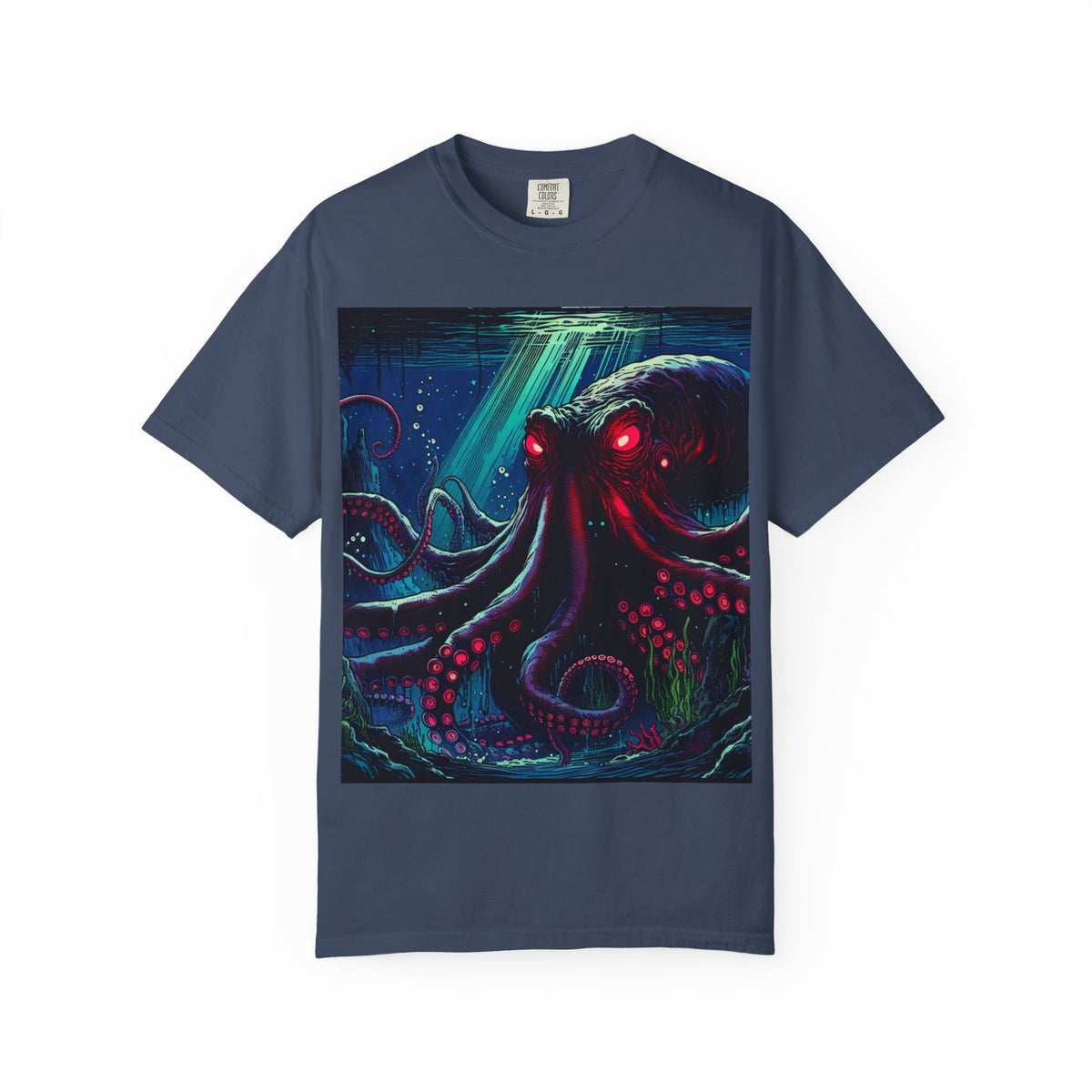 Vibrant Octopus Graphic T-Shirt