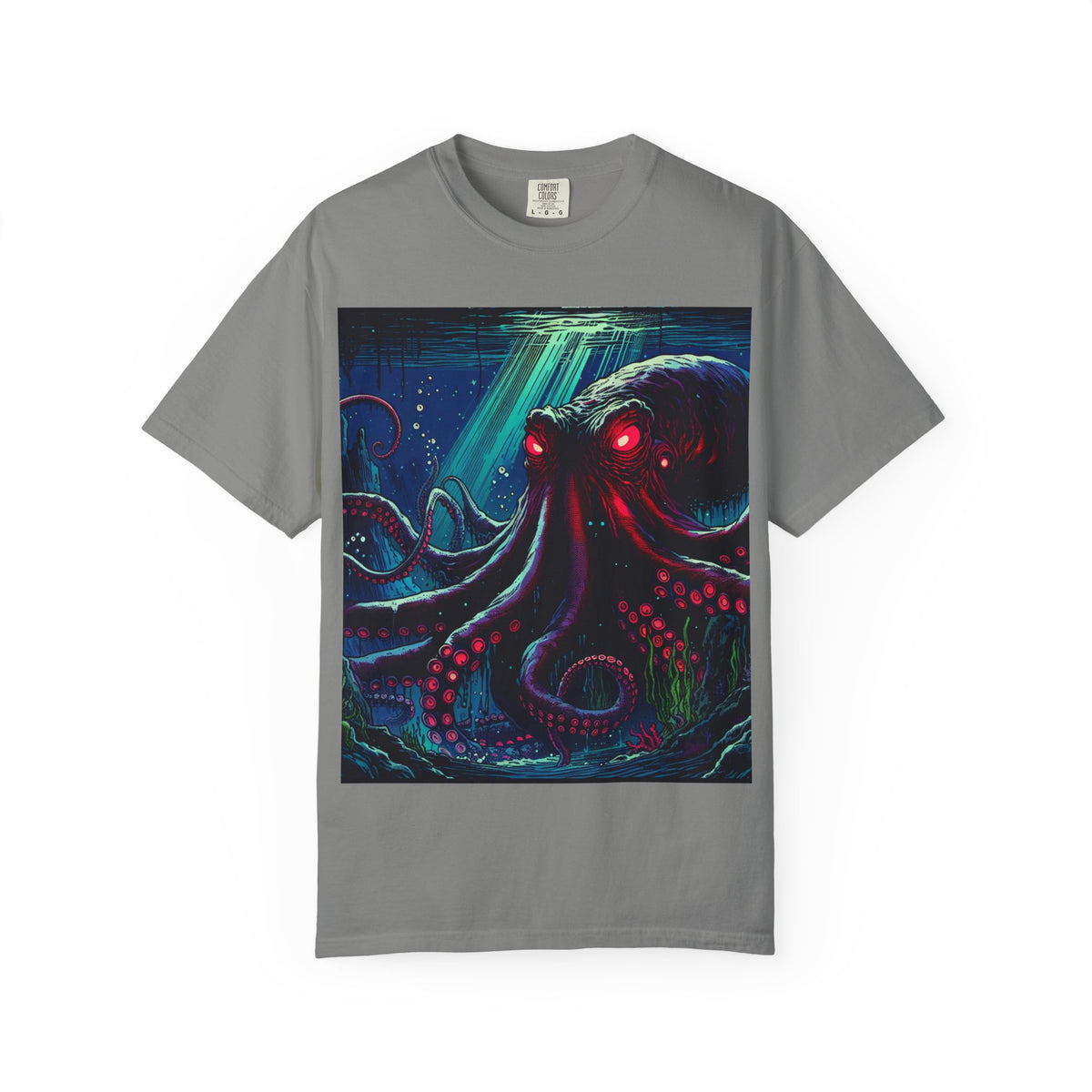 Vibrant Octopus Graphic T-Shirt