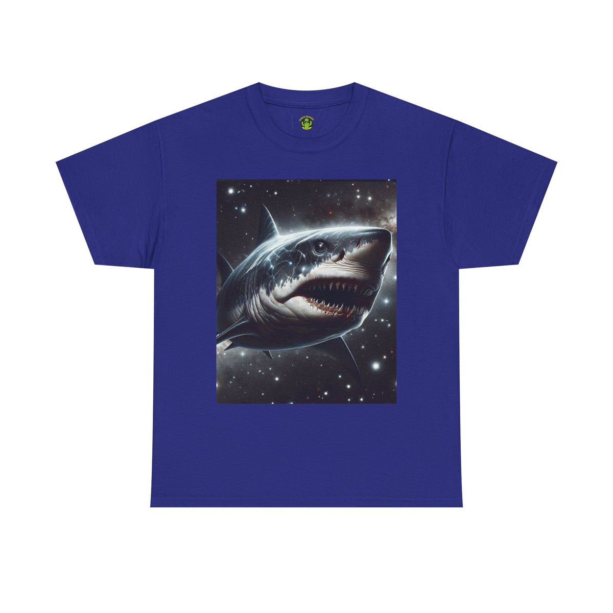 Shark Graphic Unisex Heavy Cotton Tee - Bold Ocean Vibes