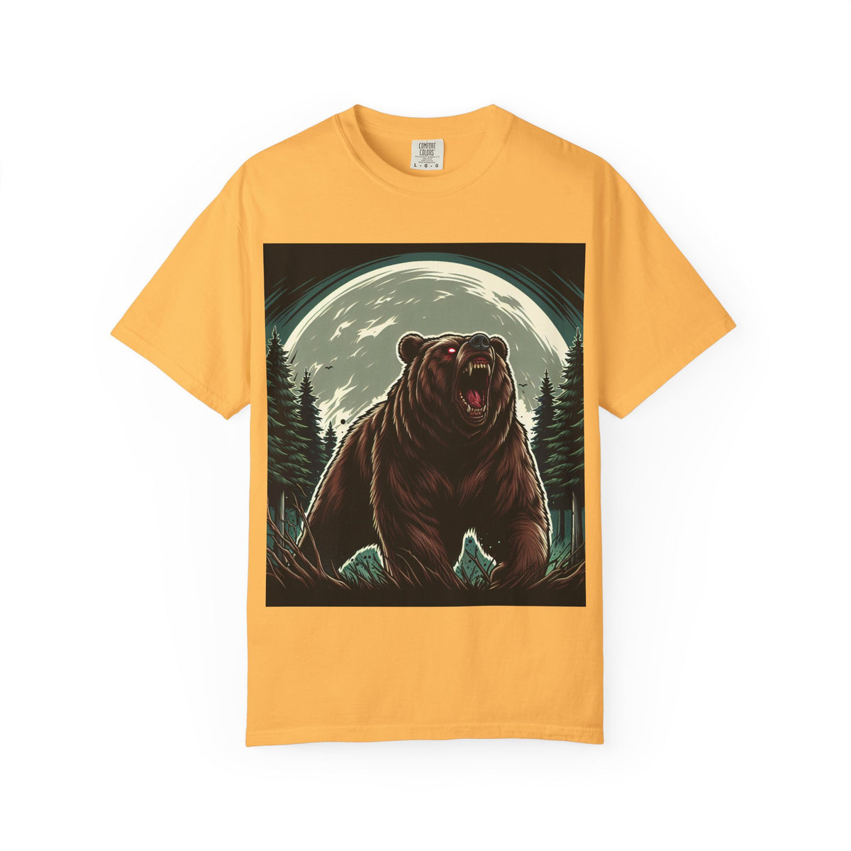 Unisex Bear Graphic T-shirt - Nature Lover's Shirt for Outdoor Adventures
