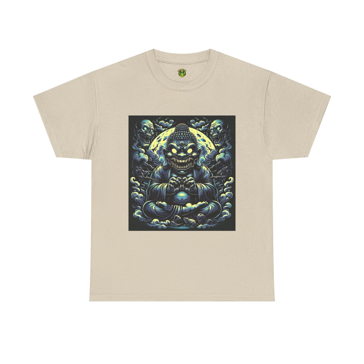 Mystical Buddha Tee, Spiritual Shirt, Meditation Apparel, Graphic T-Shirt, Unique Gift Idea