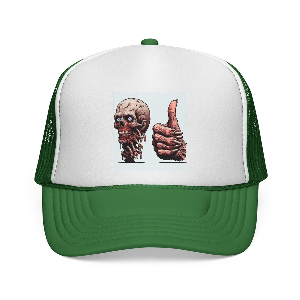 Thumbs Up Skeleton Cap, Statement Accessory