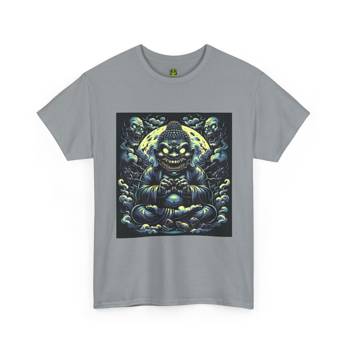 Mystical Buddha Tee, Spiritual Shirt, Meditation Apparel, Graphic T-Shirt, Unique Gift Idea