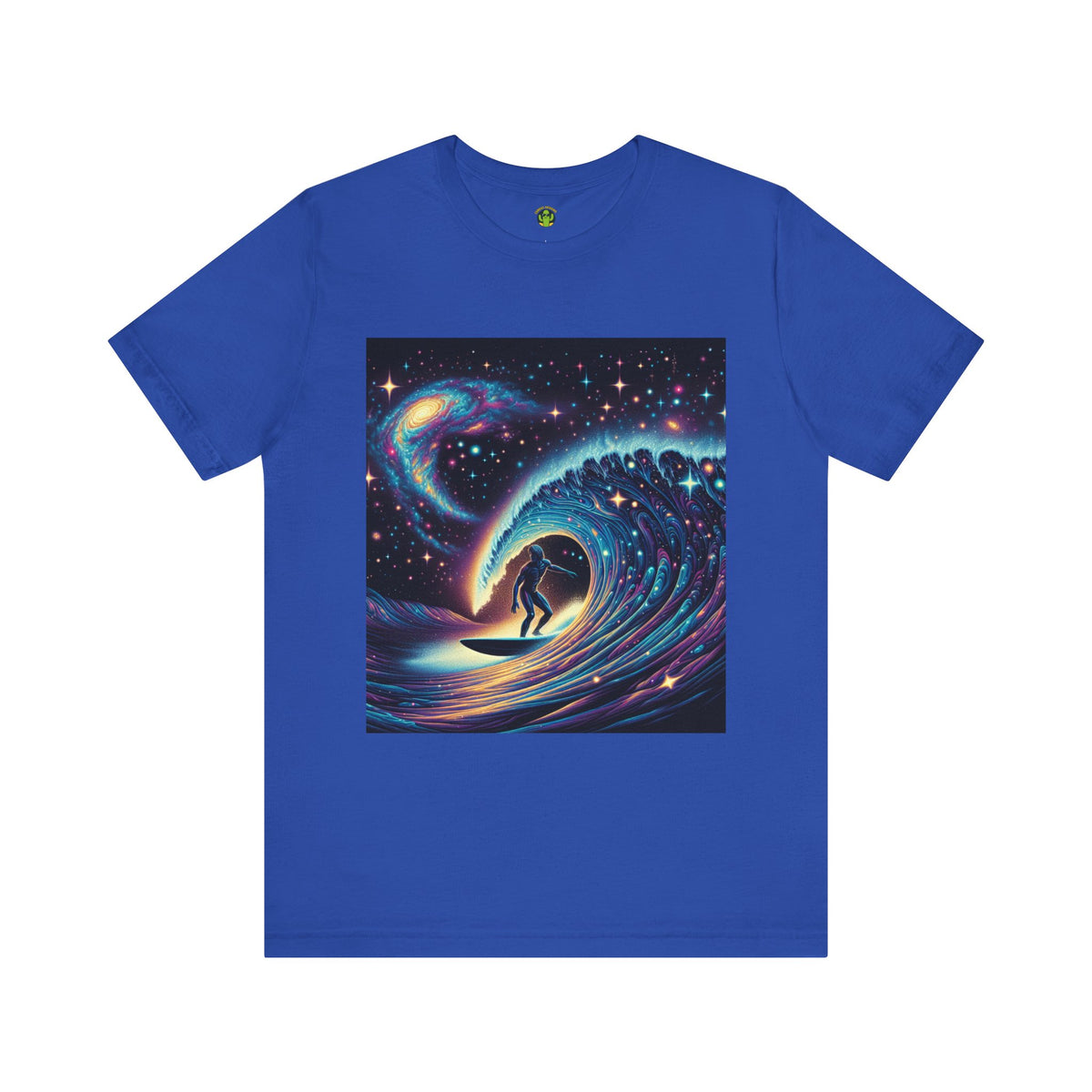 Cosmic Wave Tee Graphic Tee, Galaxy Art T-Shirt