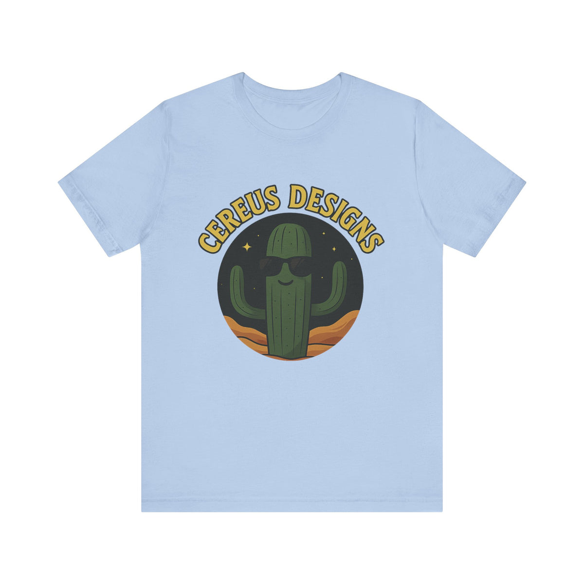 Cactus Vibes Tee - Unisex Jersey Short Sleeve T-Shirt, Let's Get Cereus Shirt, Cactus Lover Gift, Summer Fashion, Fun Graphic Tee