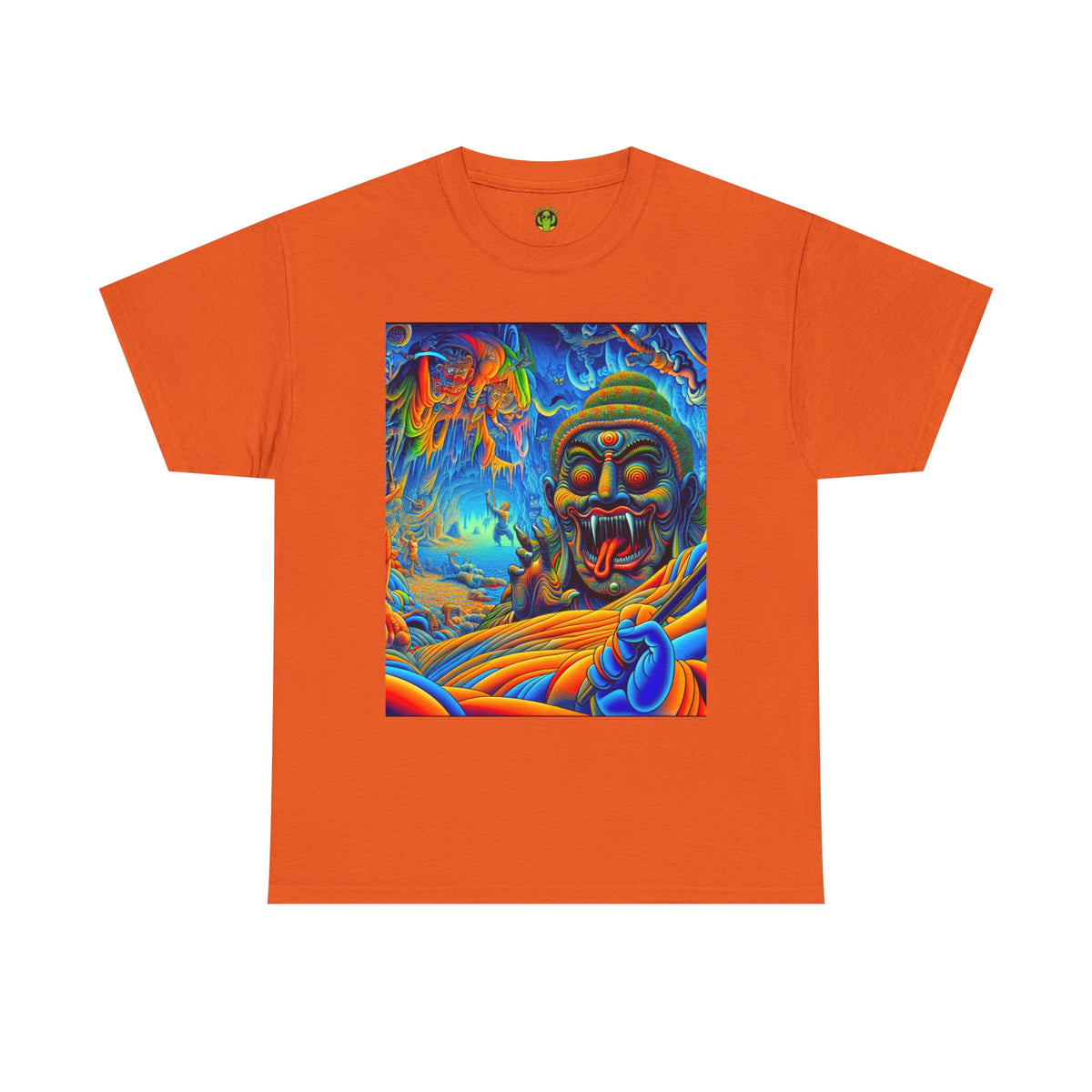 Vibrant Graphic Tee with Unique Art, Casual Wear, Gift for Art Lovers