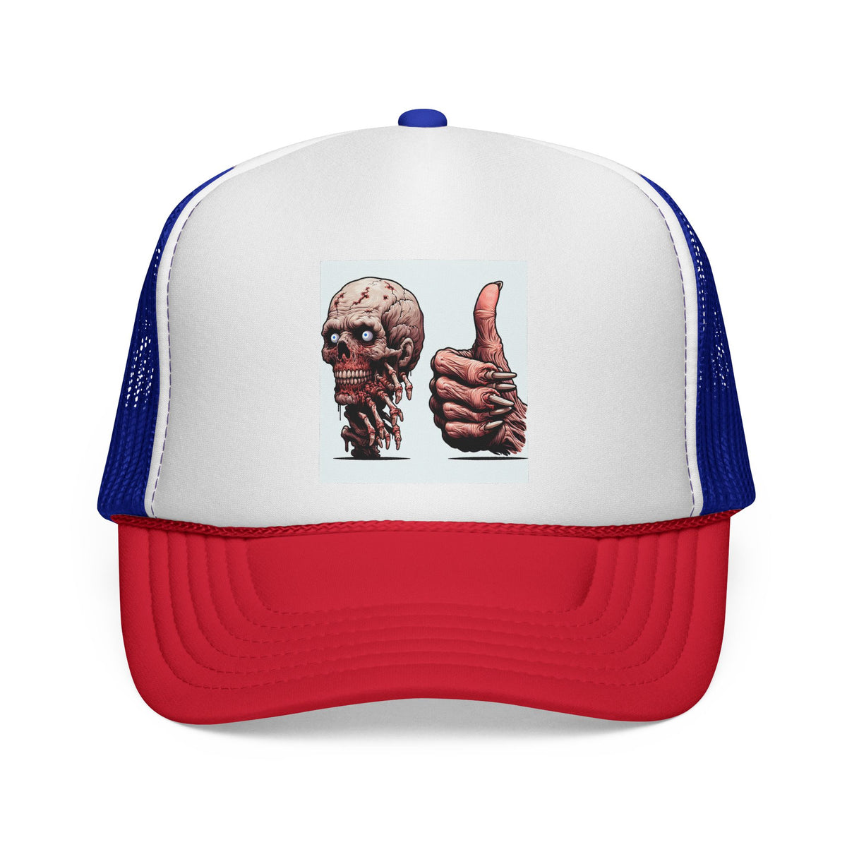 Thumbs Up Skeleton Cap, Statement Accessory