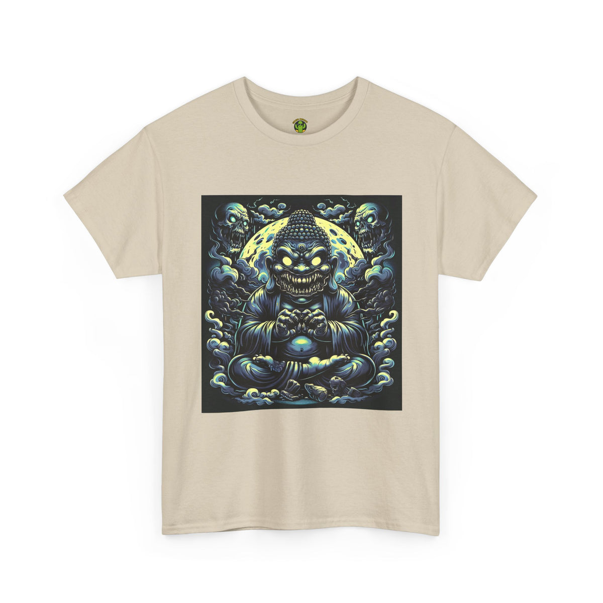 Mystical Buddha Tee, Spiritual Shirt, Meditation Apparel, Graphic T-Shirt, Unique Gift Idea
