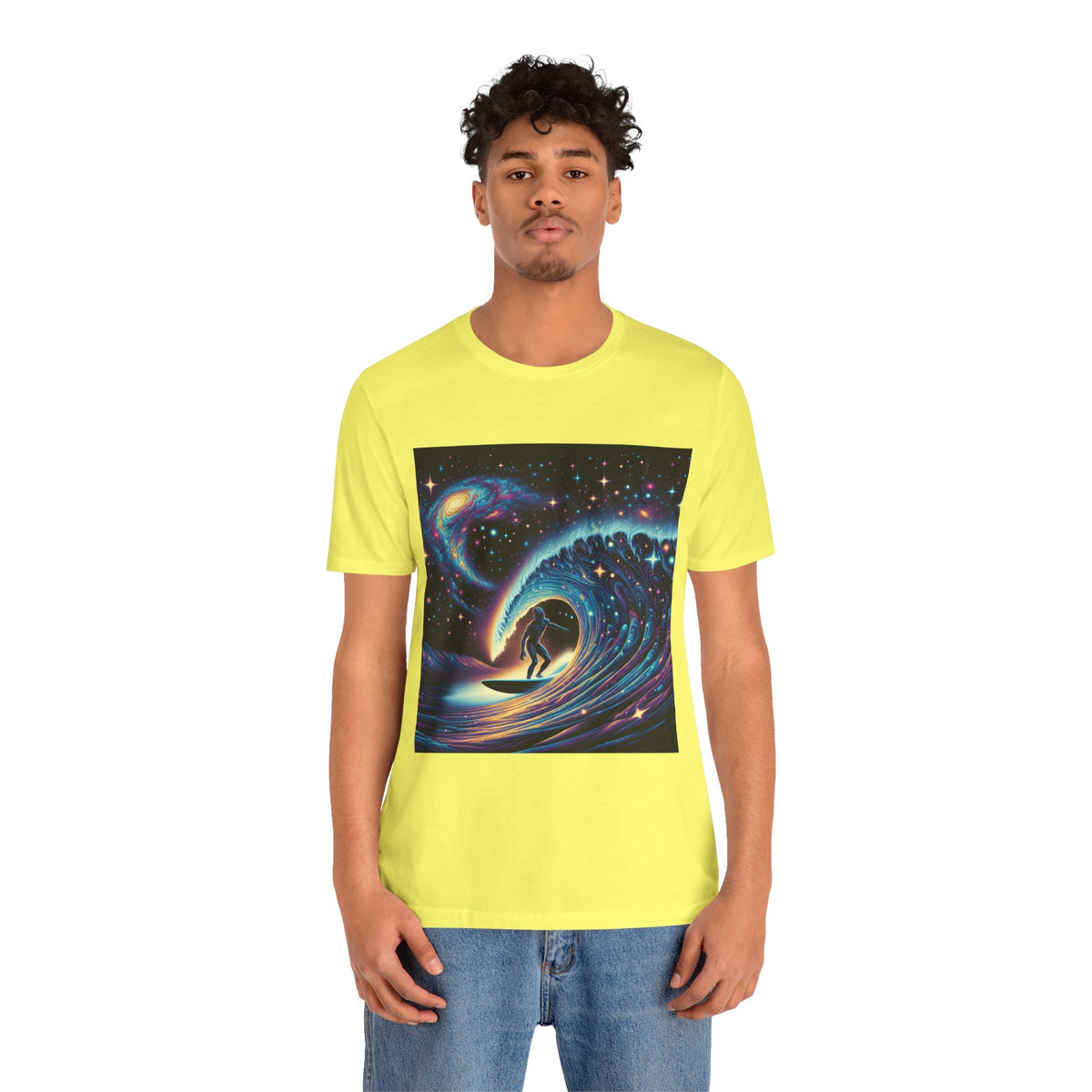 Cosmic Wave Tee Graphic Tee, Galaxy Art T-Shirt