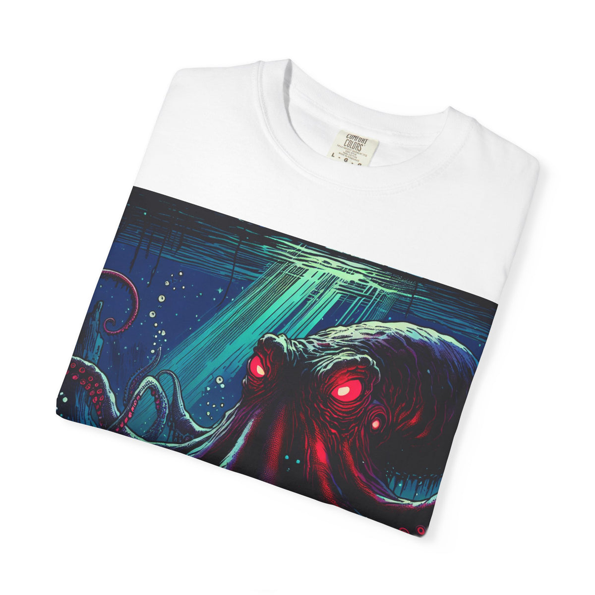 Vibrant Octopus Graphic T-Shirt
