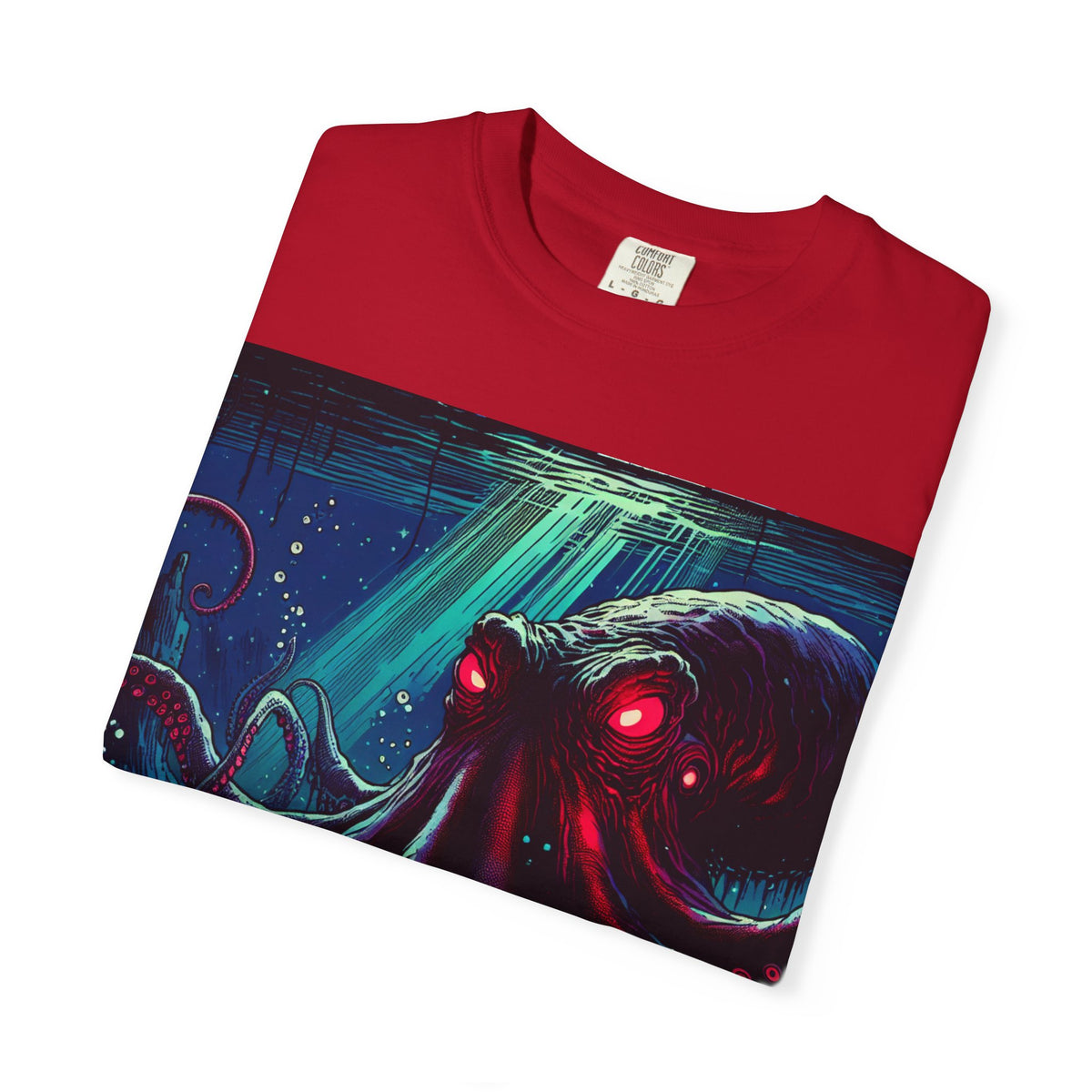 Vibrant Octopus Graphic T-Shirt