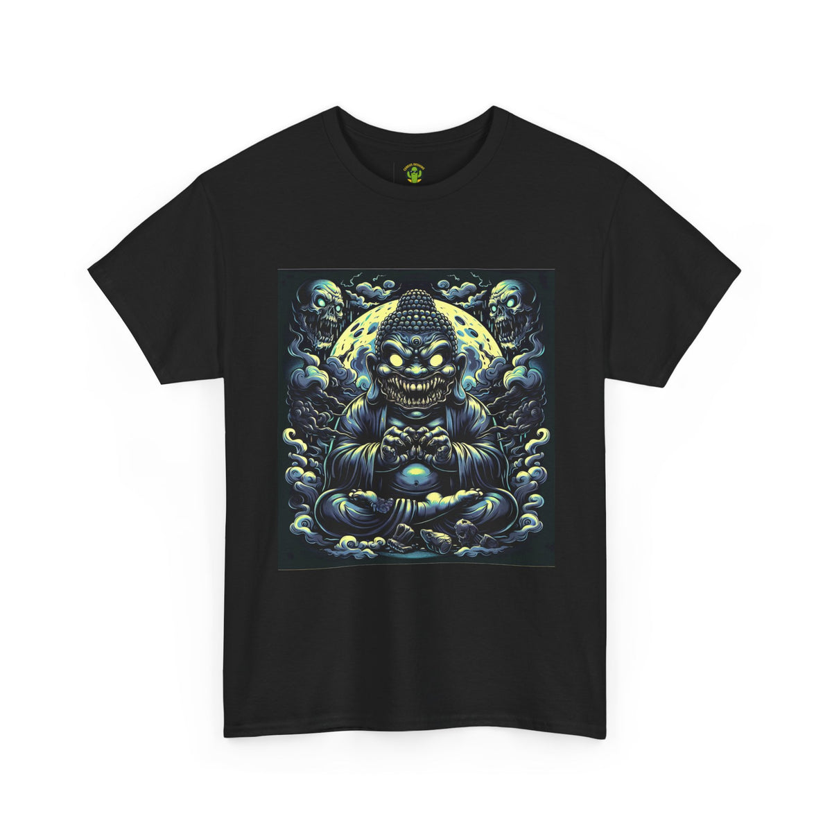 Mystical Buddha Tee, Spiritual Shirt, Meditation Apparel, Graphic T-Shirt, Unique Gift Idea