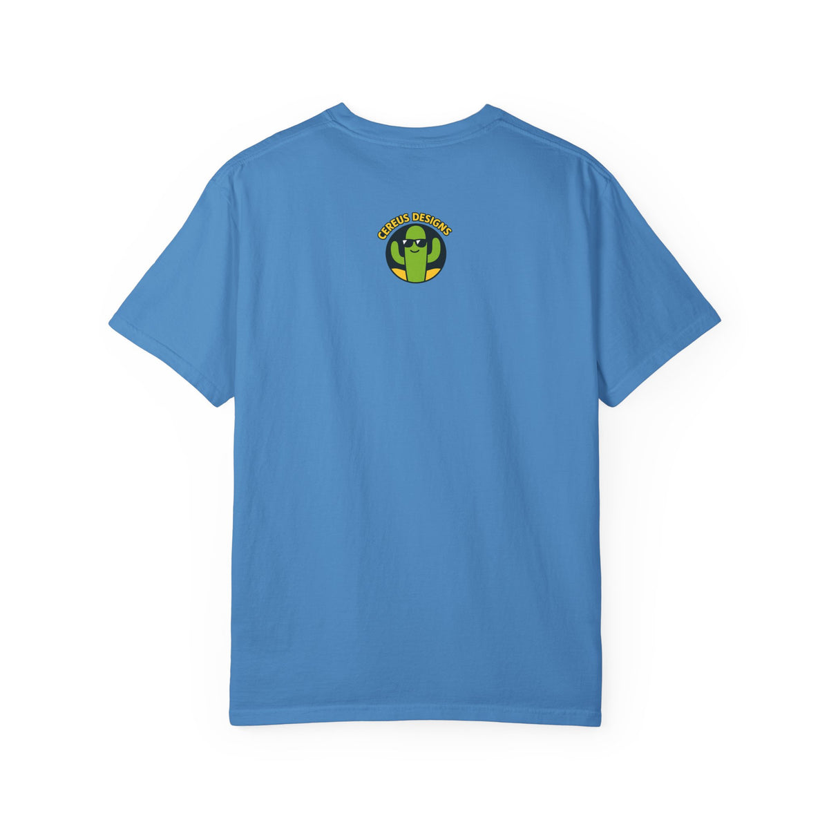 Creepy Clown Graphic Garment-Dyed T-Shirt