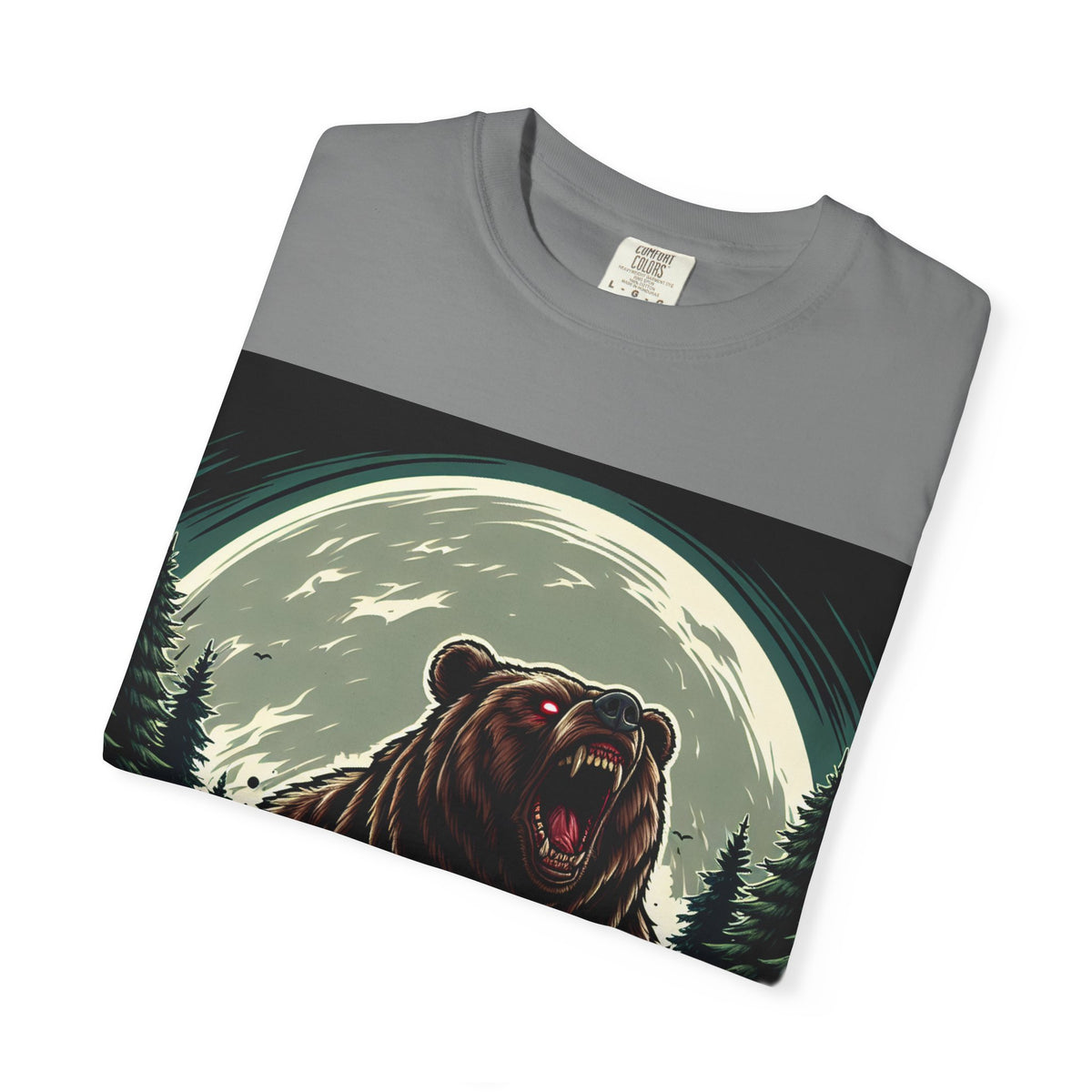 Unisex Bear Graphic T-shirt - Nature Lover's Shirt for Outdoor Adventures