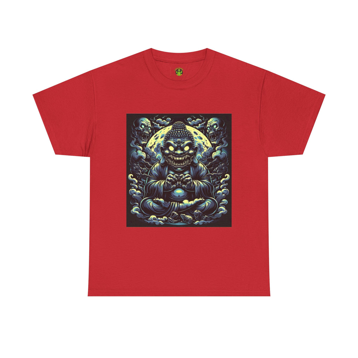 Mystical Buddha Tee, Spiritual Shirt, Meditation Apparel, Graphic T-Shirt, Unique Gift Idea