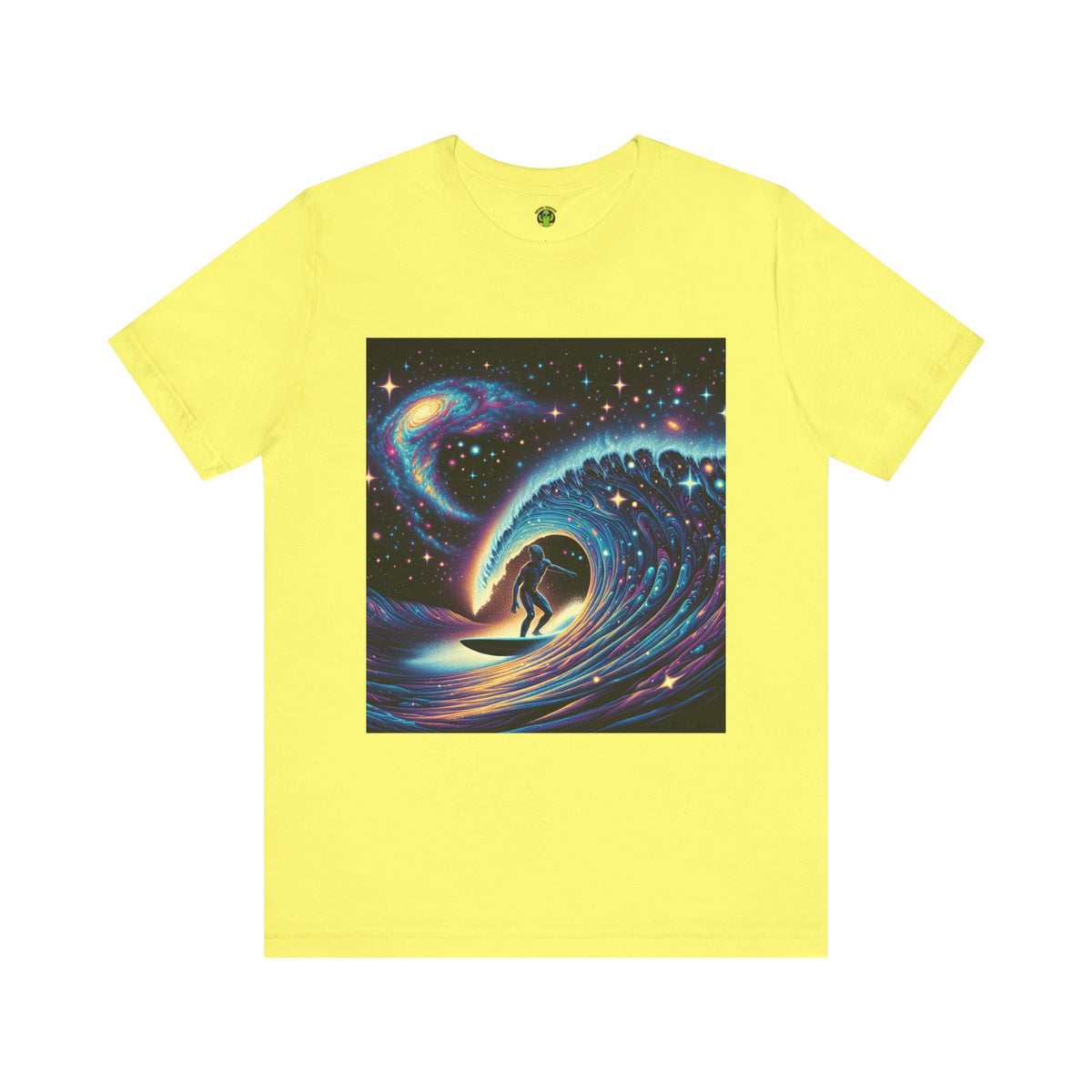 Cosmic Wave Tee Graphic Tee, Galaxy Art T-Shirt